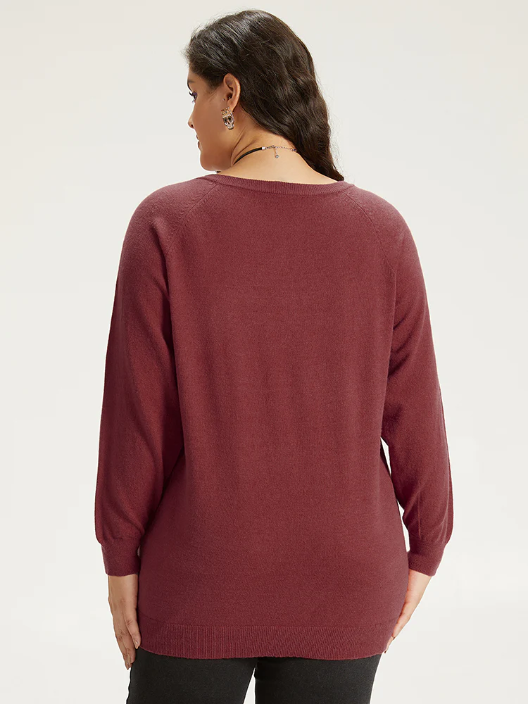 Halloween Graphic Pumpkin V Neck Pullover - Image 15