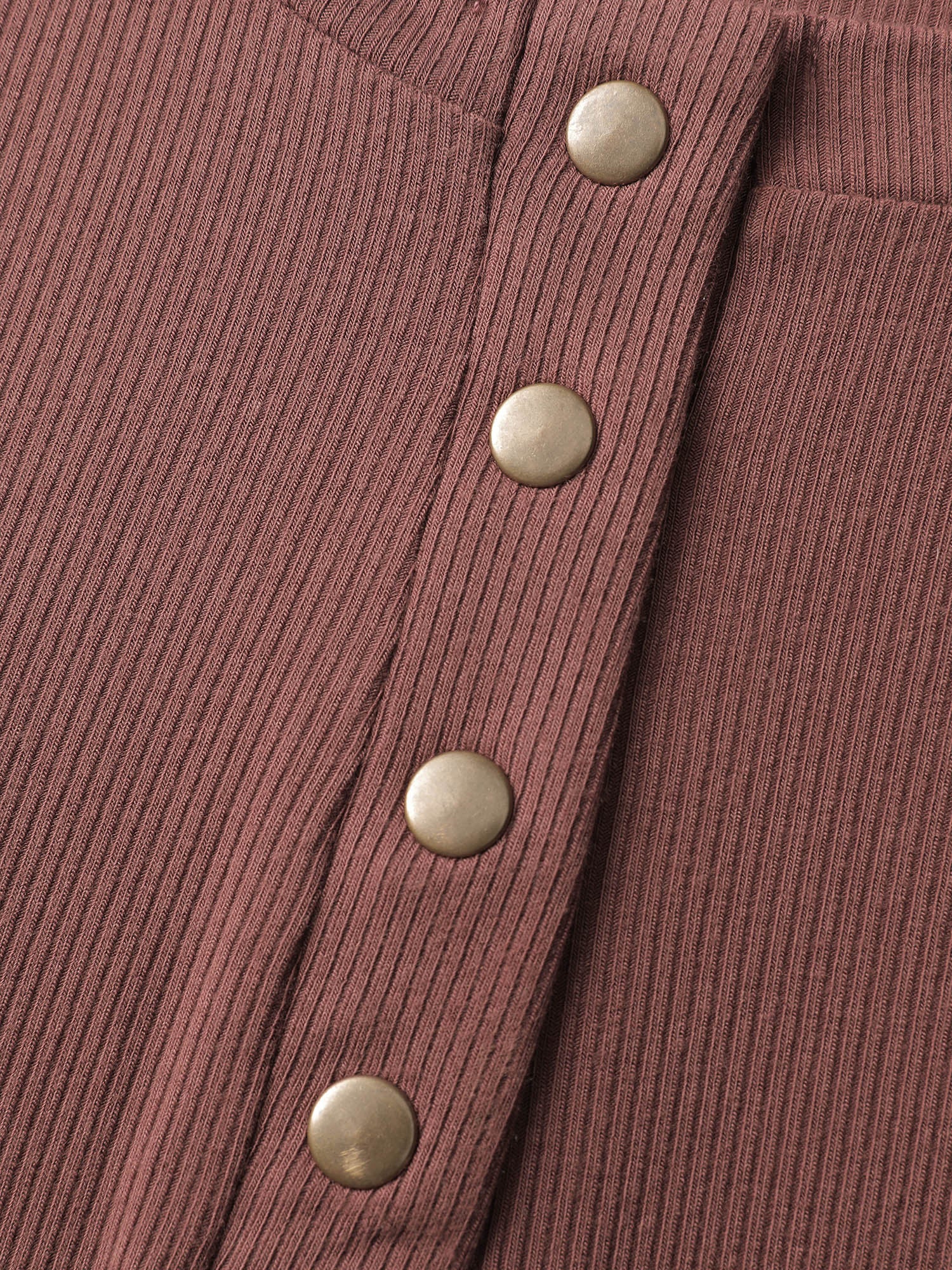 Half Button Placket Drape Tank Top - Image 5