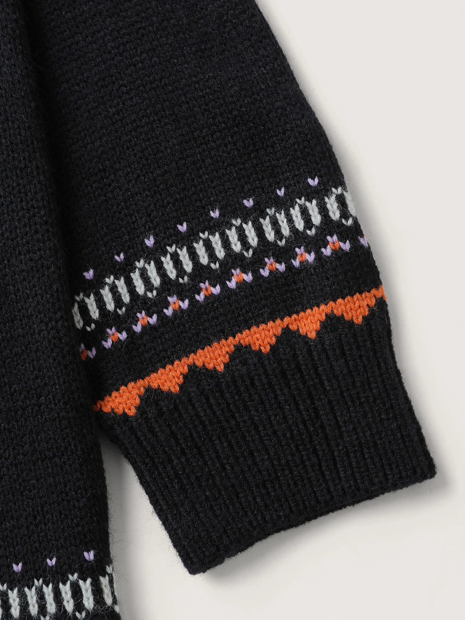 Halloween Fair Isle Yoke Pullover - Image 5