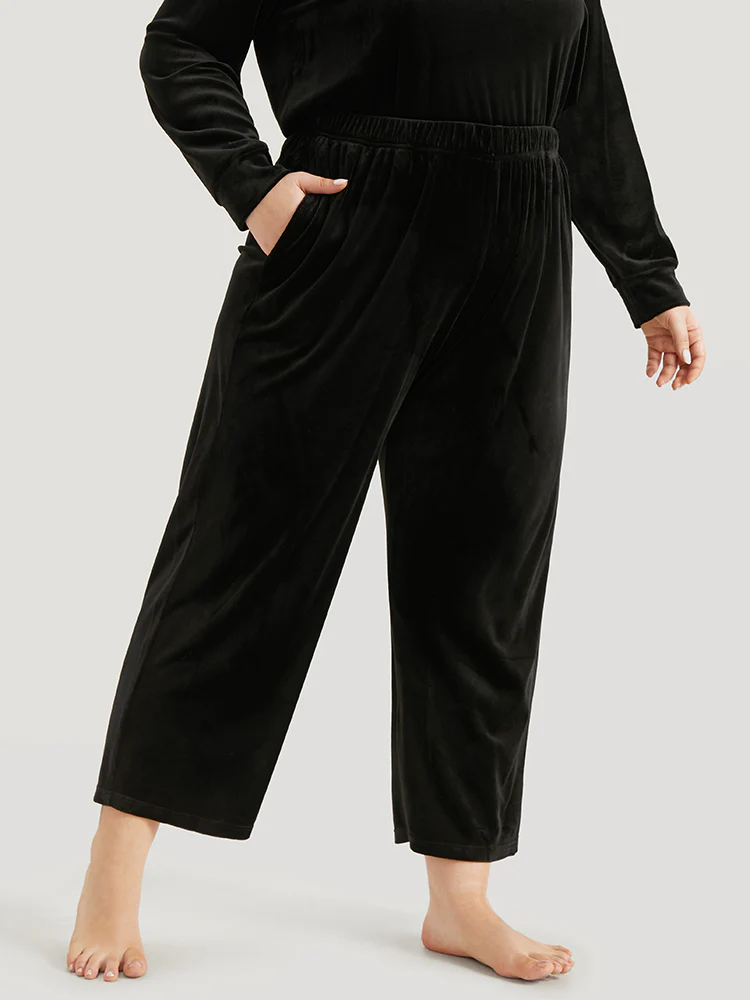 Halloween-Ready Tail Elastic Waist Lounge Bottoms - Image 3