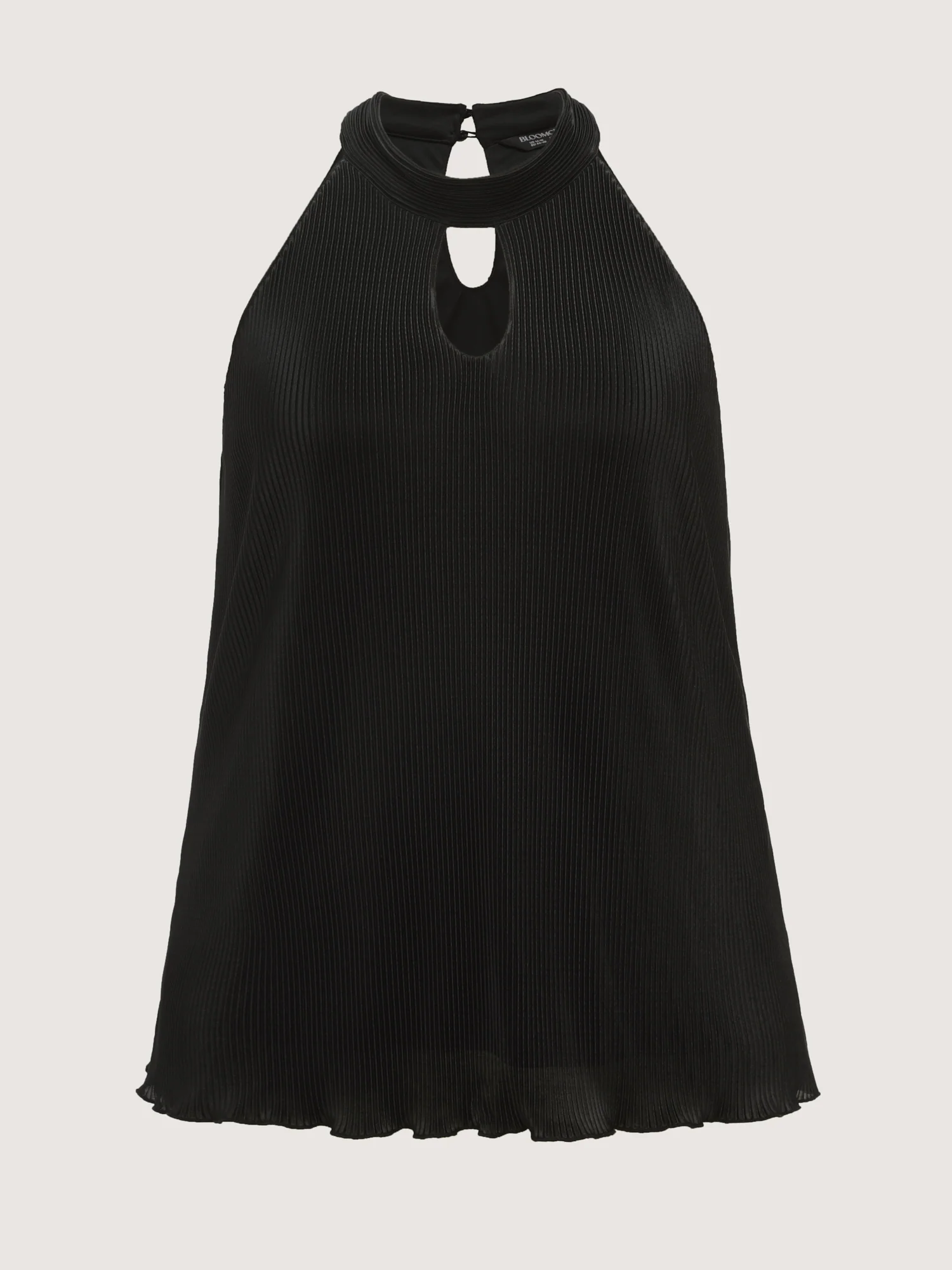 Halter Neck Cut-Out Draped Tank Top - Image 7