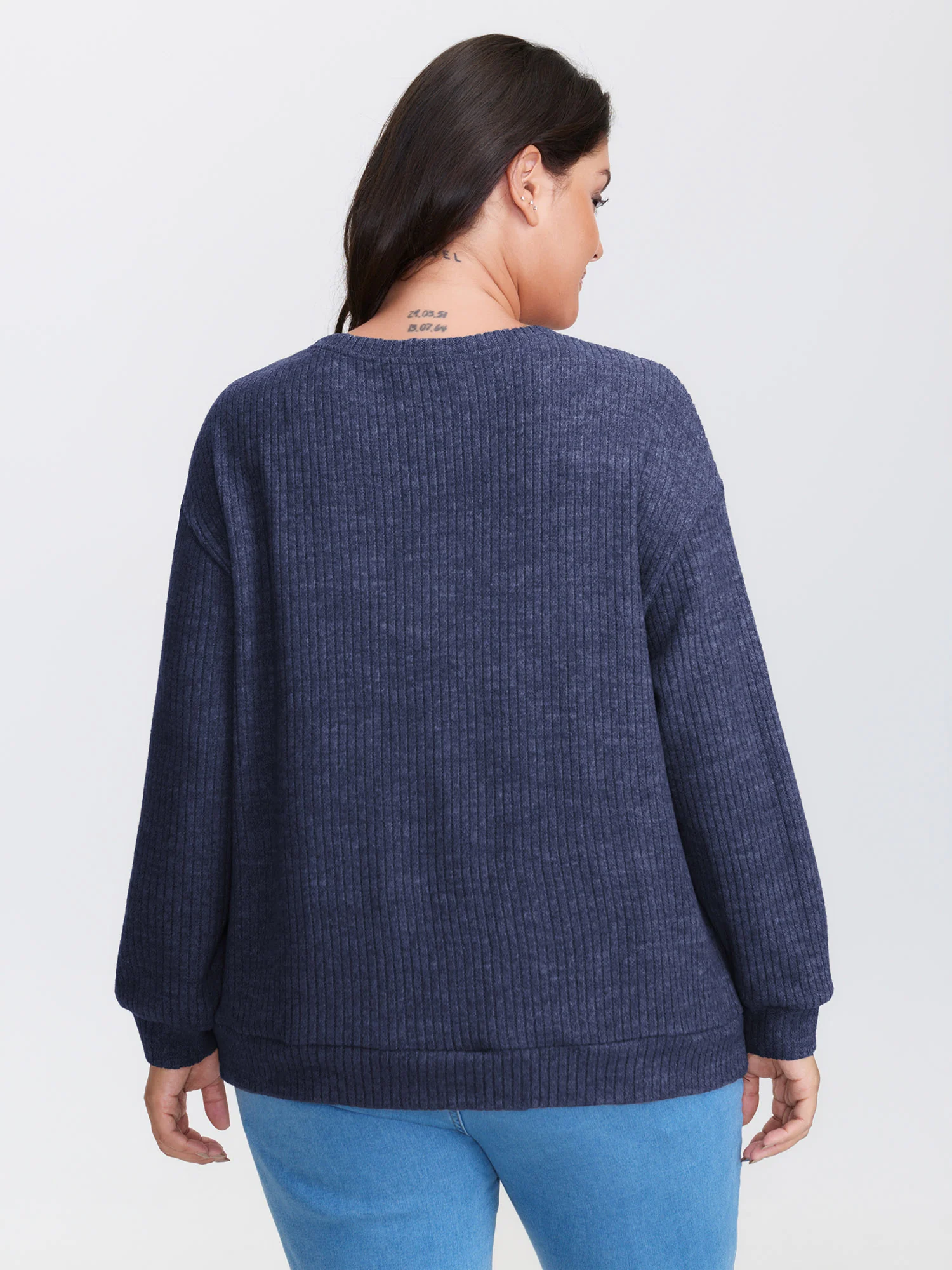 Happy Otter Embroidered Sweatshirt - Image 11