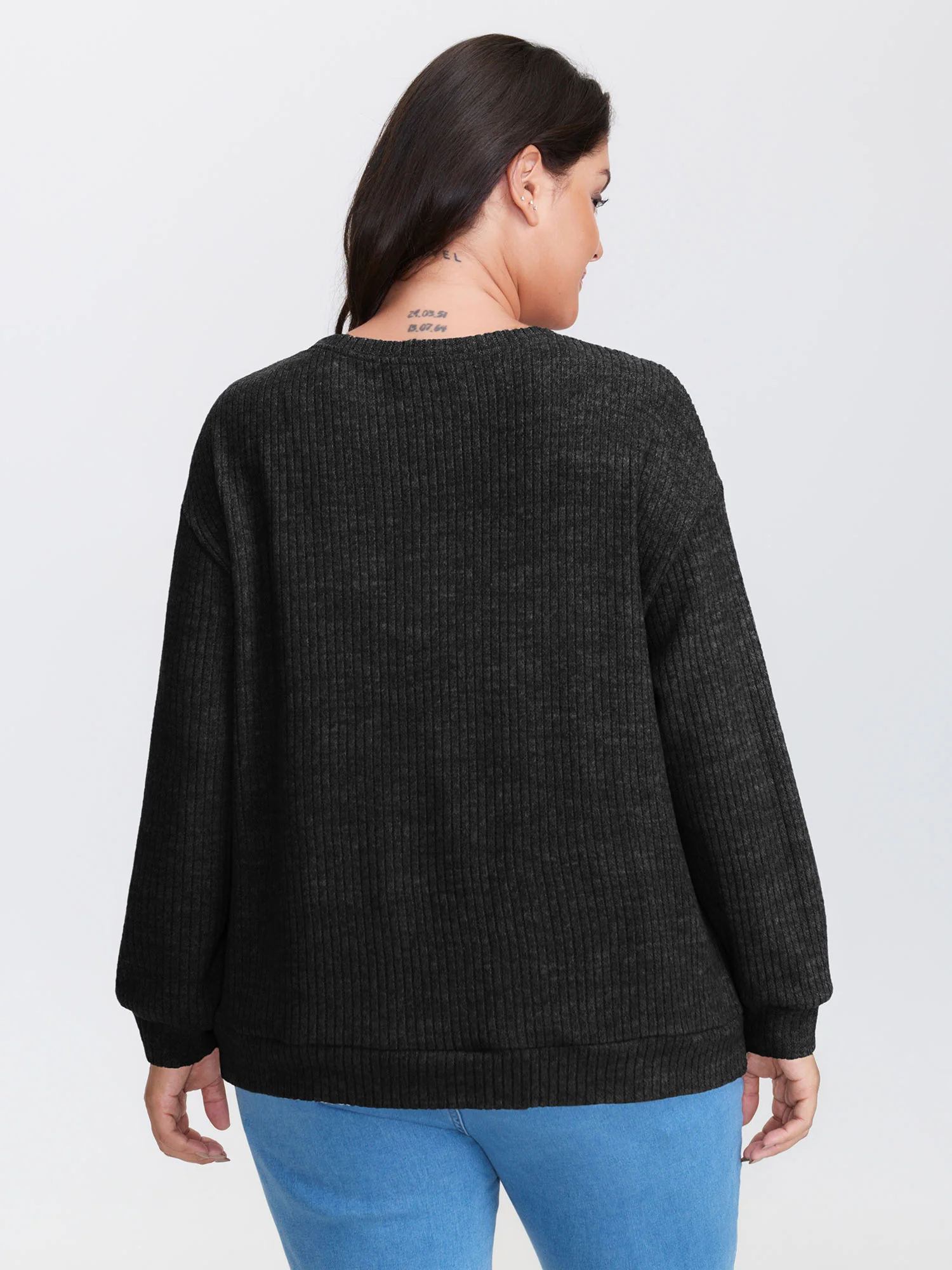 Happy Otter Embroidered Sweatshirt - Image 19