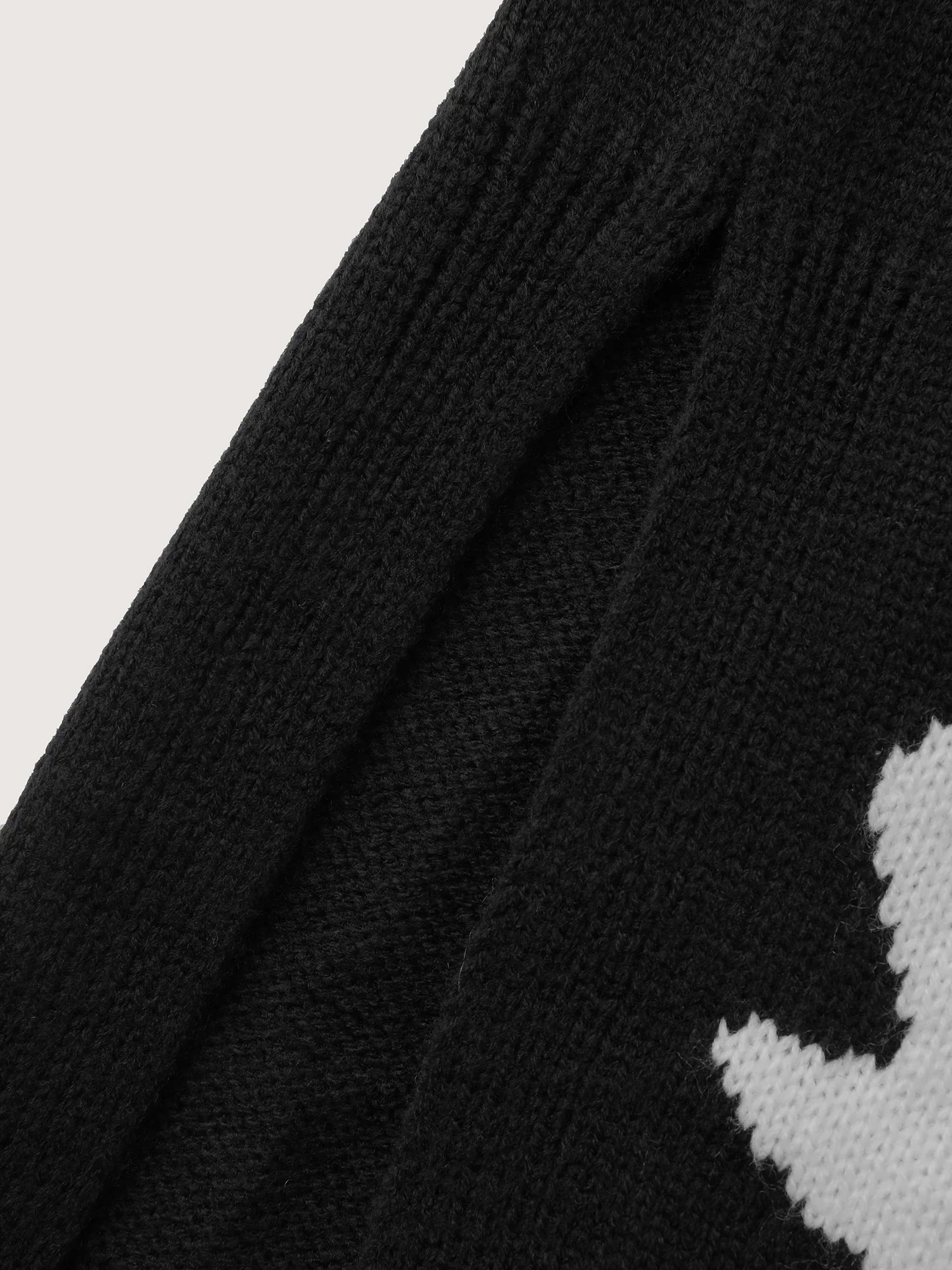 Happy Ghost Jacquard Knit Cardigan - Image 6