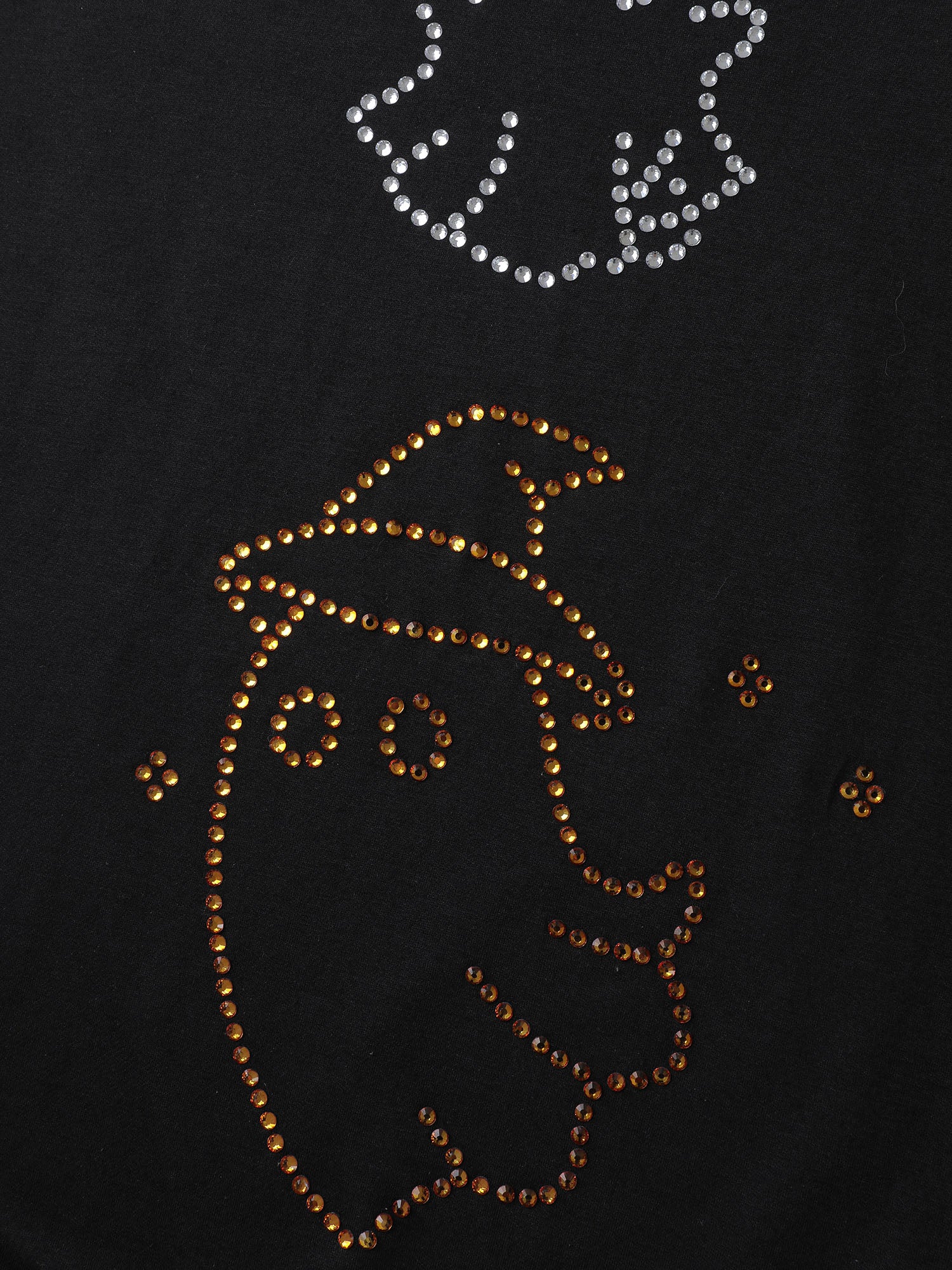 Happy Ghost Sequin Embroidery Sweatshirt - Image 5