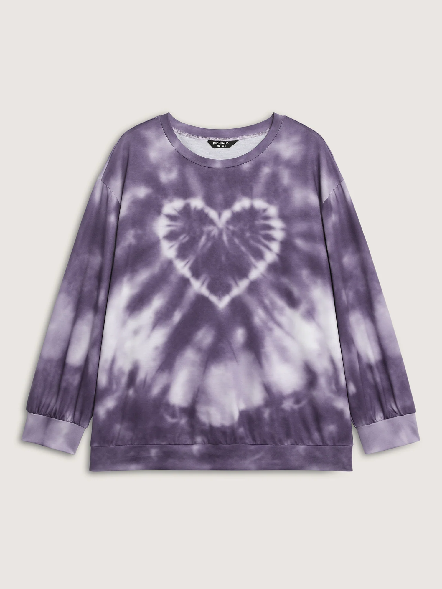 Heart Color Blend Relaxed-Fit Sweatshirt - Image 7