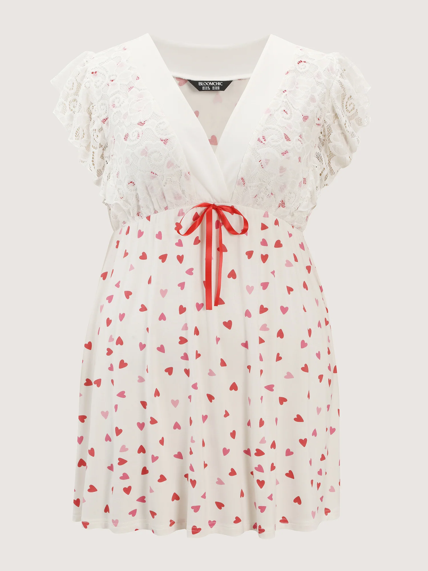 Supersoft Sweet Dreams Lace Trim Nightgown - Image 7