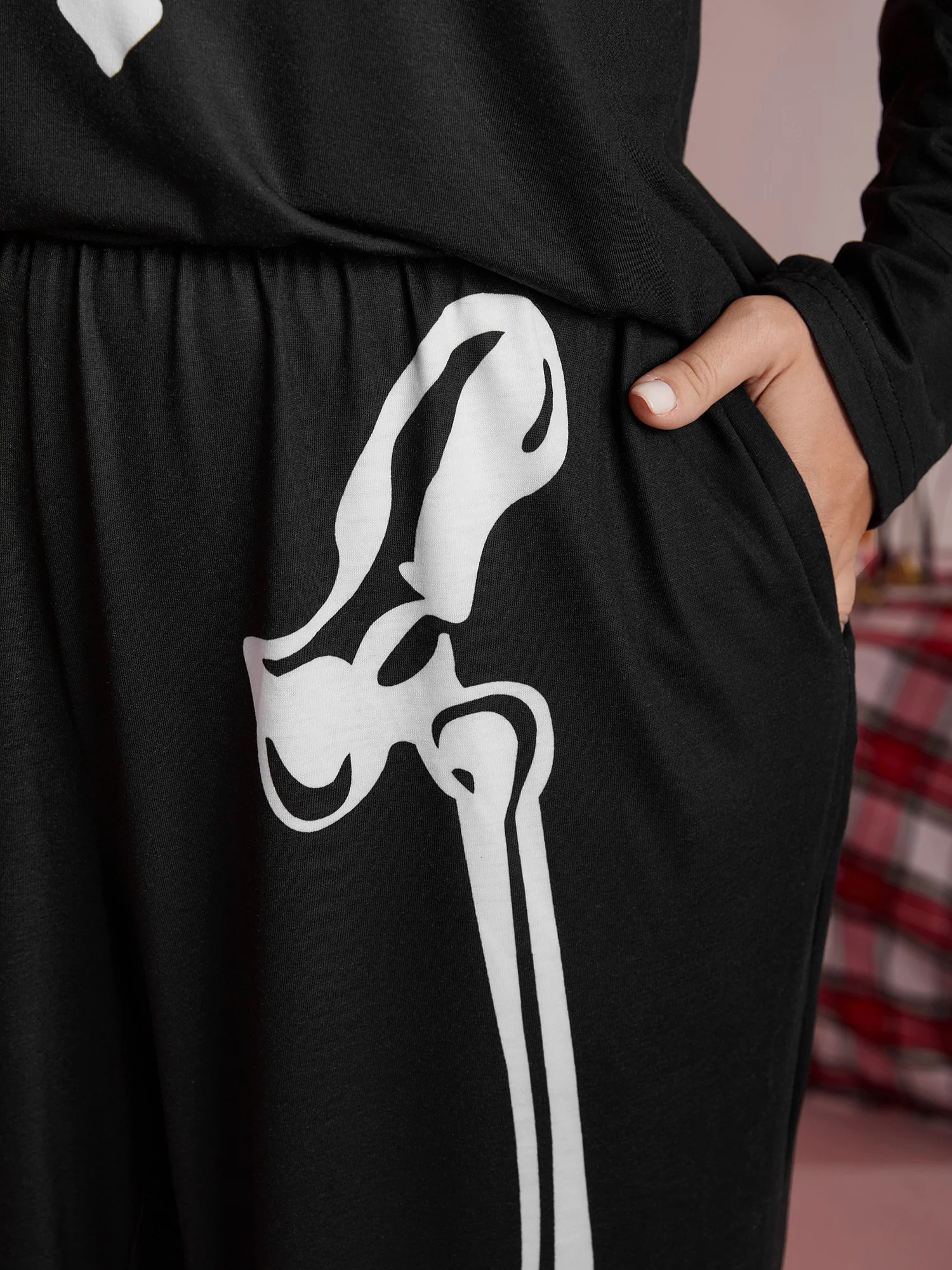 Hearty Skull Print Loungewear Set - Image 5