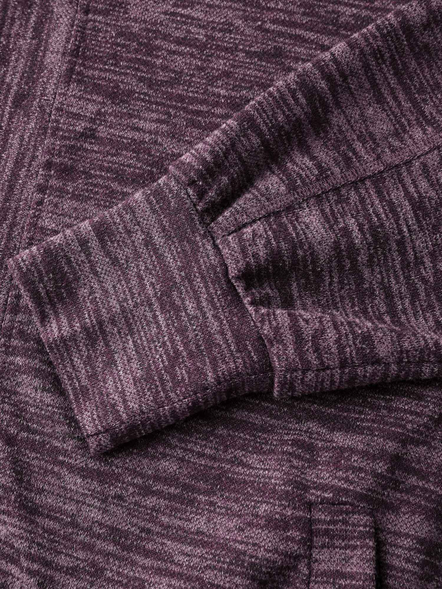 Heather Arc Hem Front-Open Jacket - Image 6