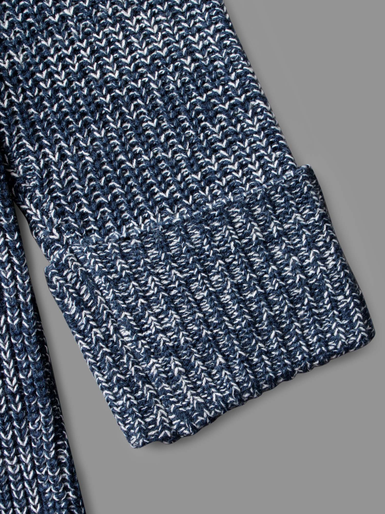 Heather Boat Neck Drop Shoulder Sleeve Pullover - Image 7