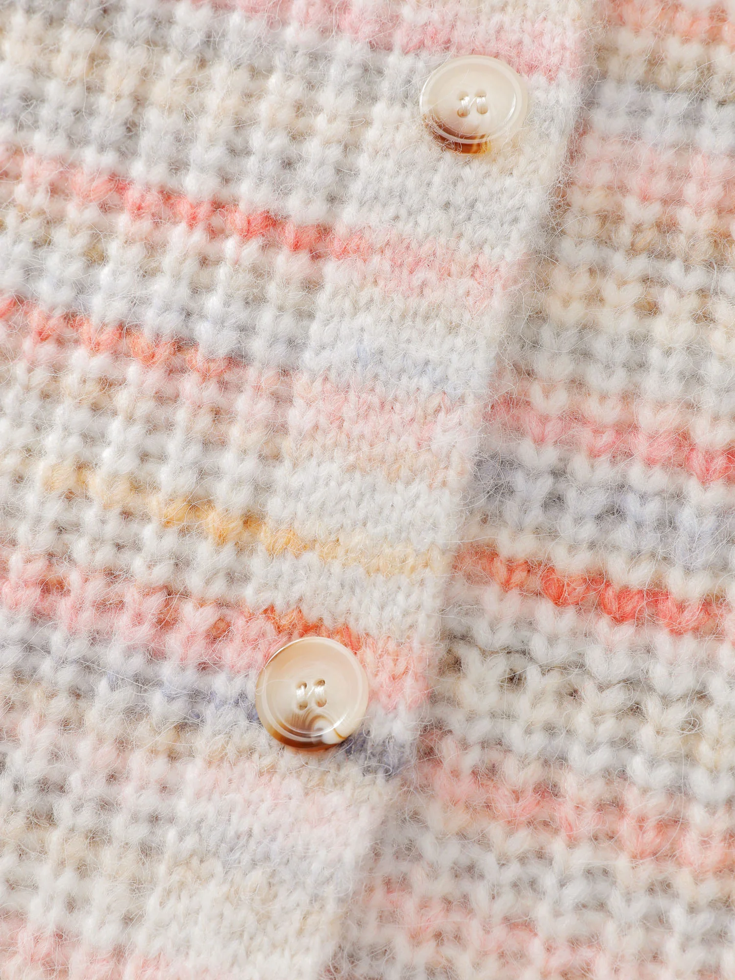 Heather Buttons Pockets Knit Cardigan - Image 7