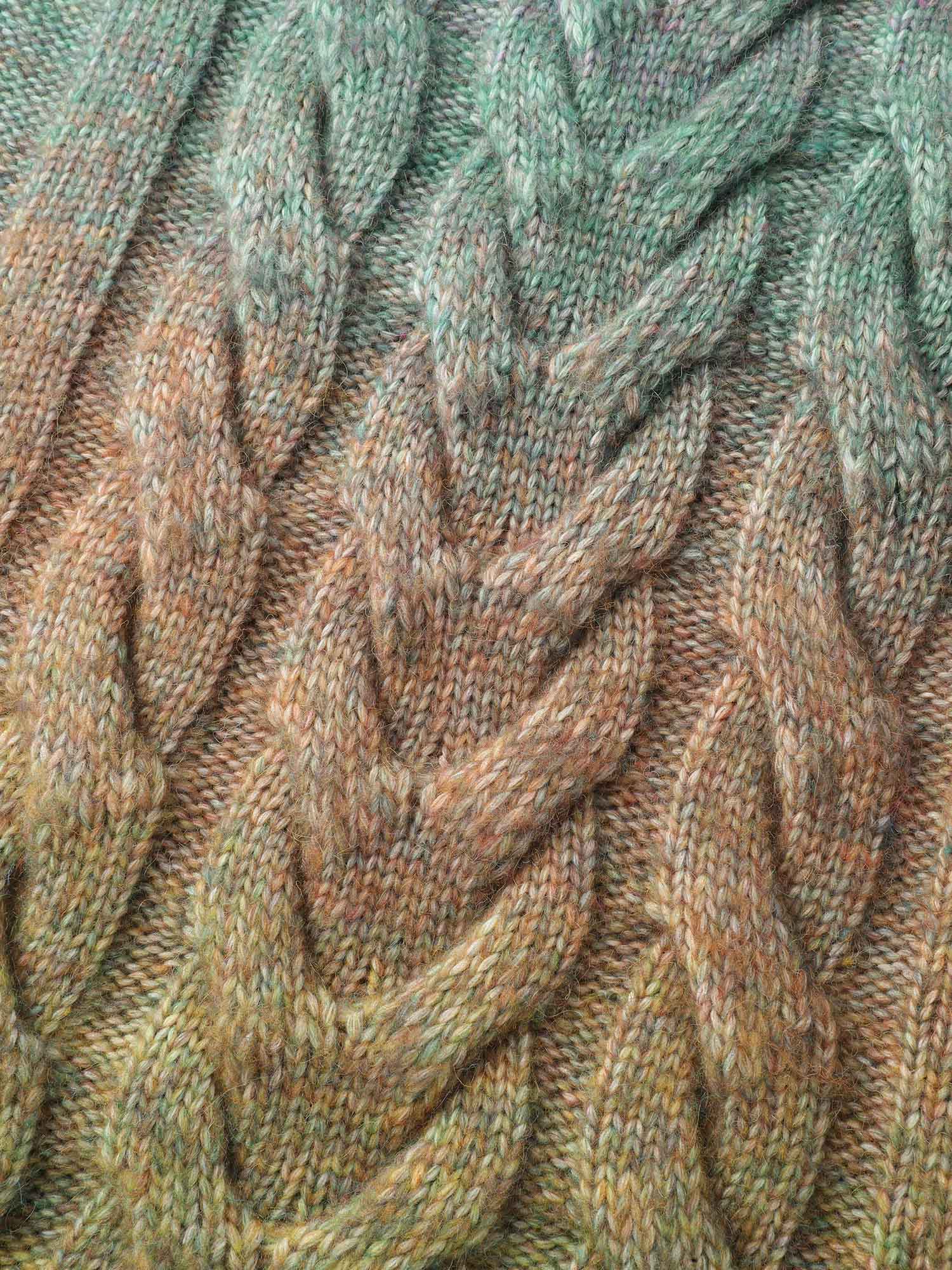Heather Color Gradient Drop Shoulder Pullover - Image 6