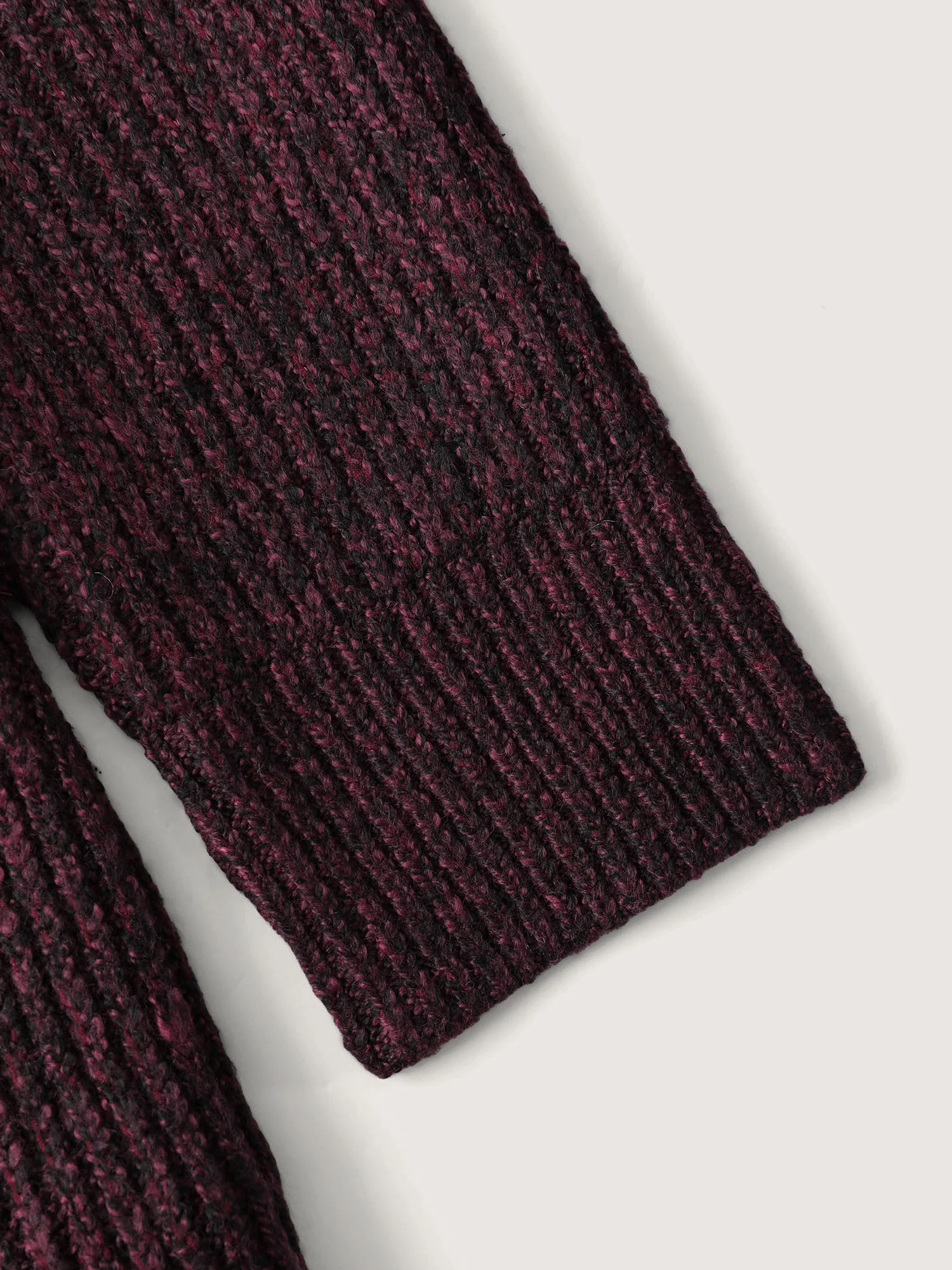 Heather Hooded Pockets Knit Cardigan - Image 7