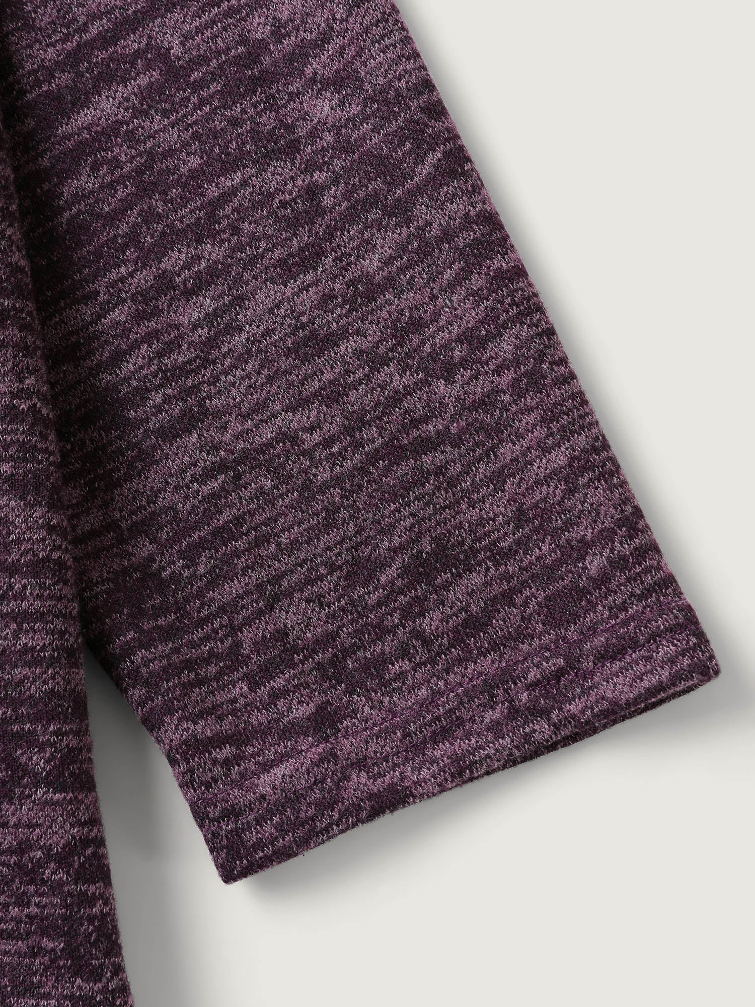 Heather Neck Cross-Tie Hoodie - Image 6