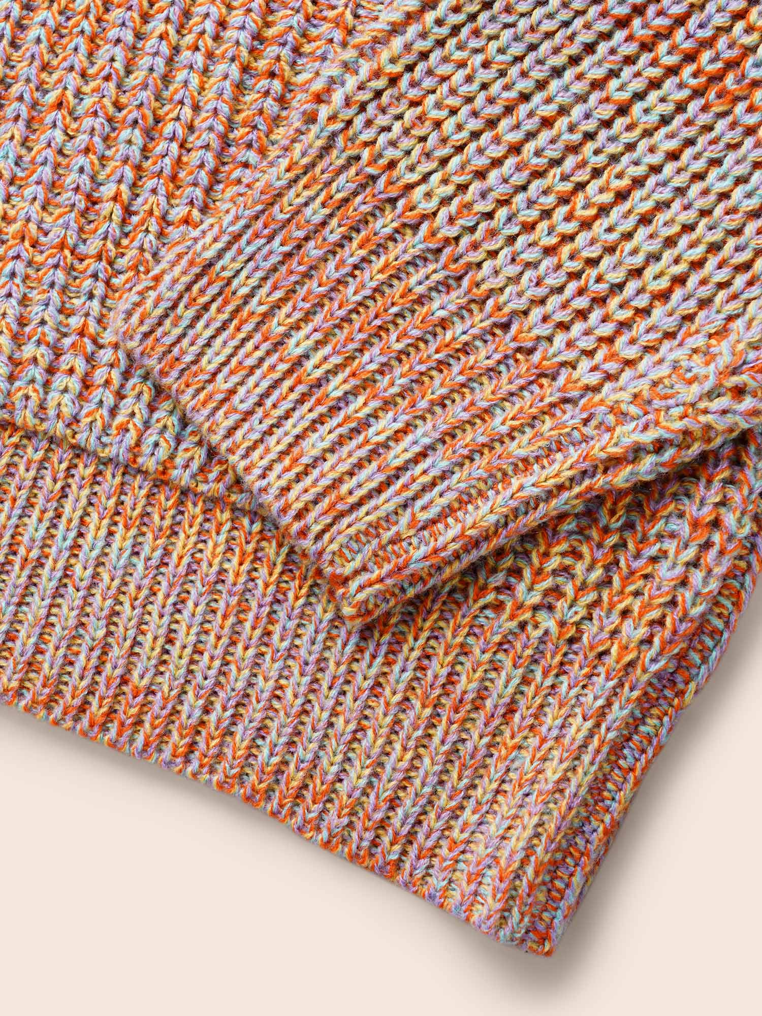 Heather Patch Pocket Drop Shoulder Cardigan - Image 7