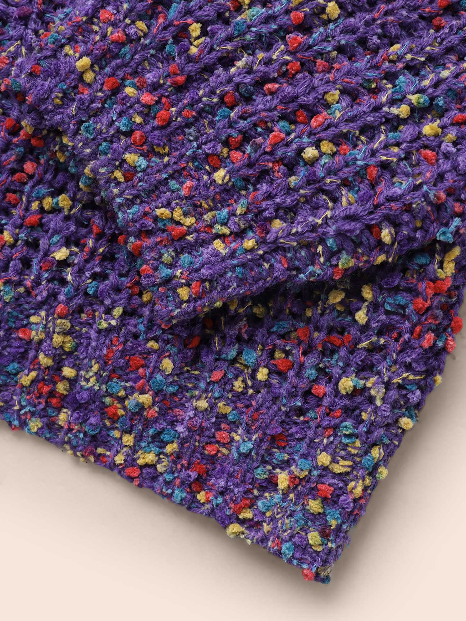 Heather Patched Pocket Drop Shoulder Cardigan - Image 6