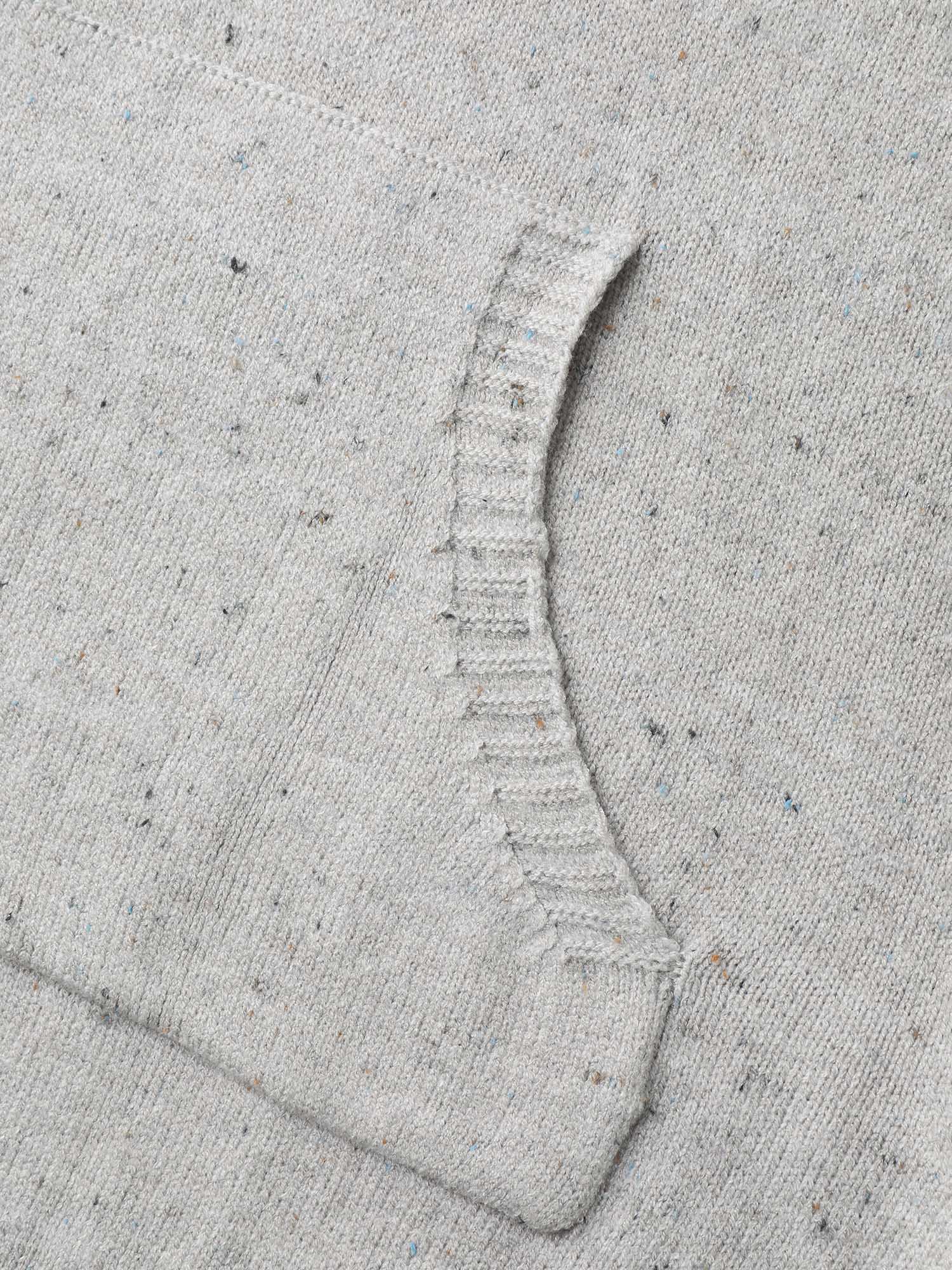 Heather Pocket Curvy Hem Pullover - Image 5