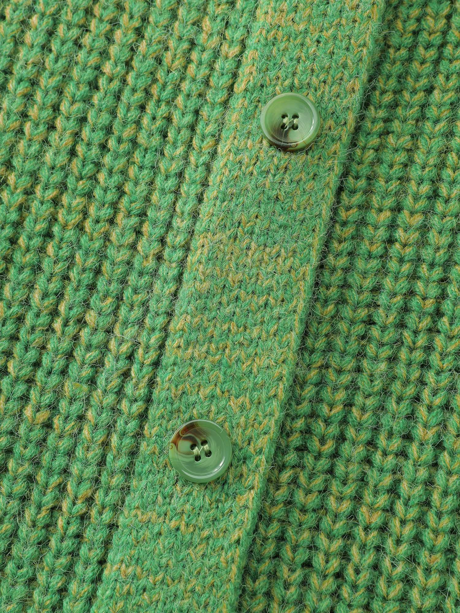 Heather Pockets Button Knit Cardigan - Image 6