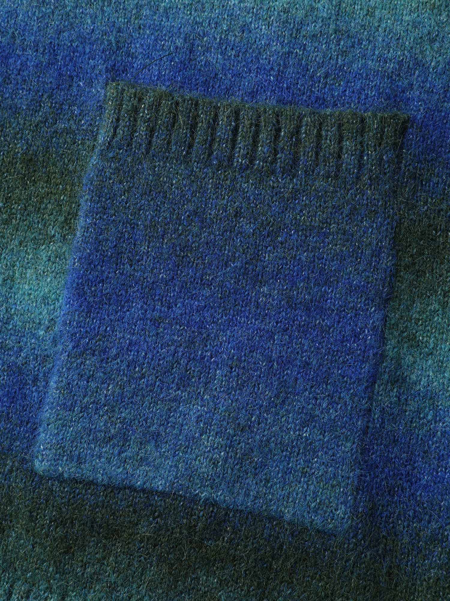 Heather Pockets Open-Front Knit Cardigan - Image 5