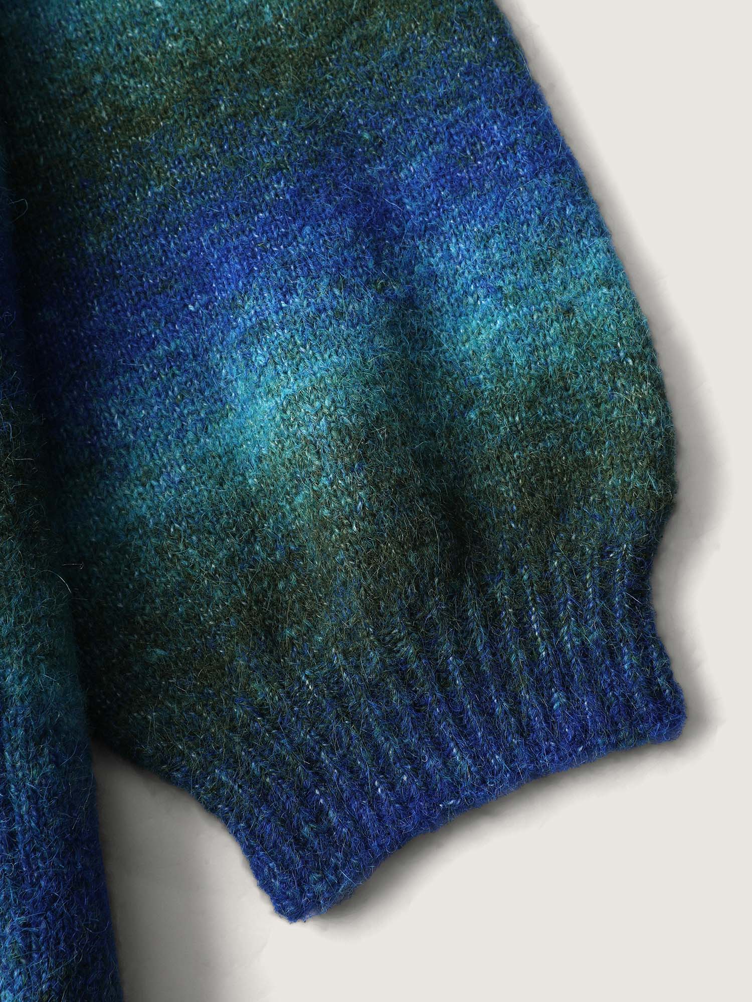 Heather Pockets Open-Front Knit Cardigan - Image 6