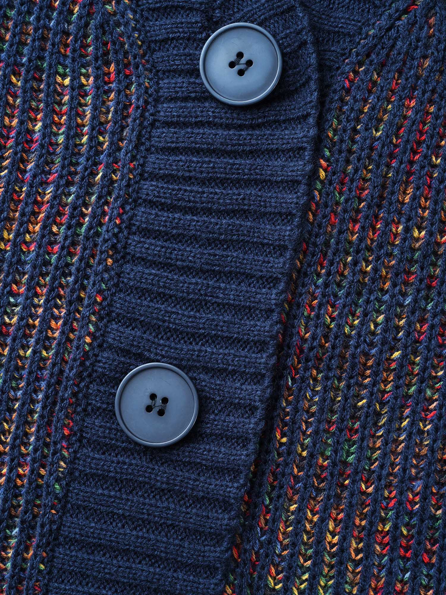 Heather Textured Button Up Cardigan - Image 6
