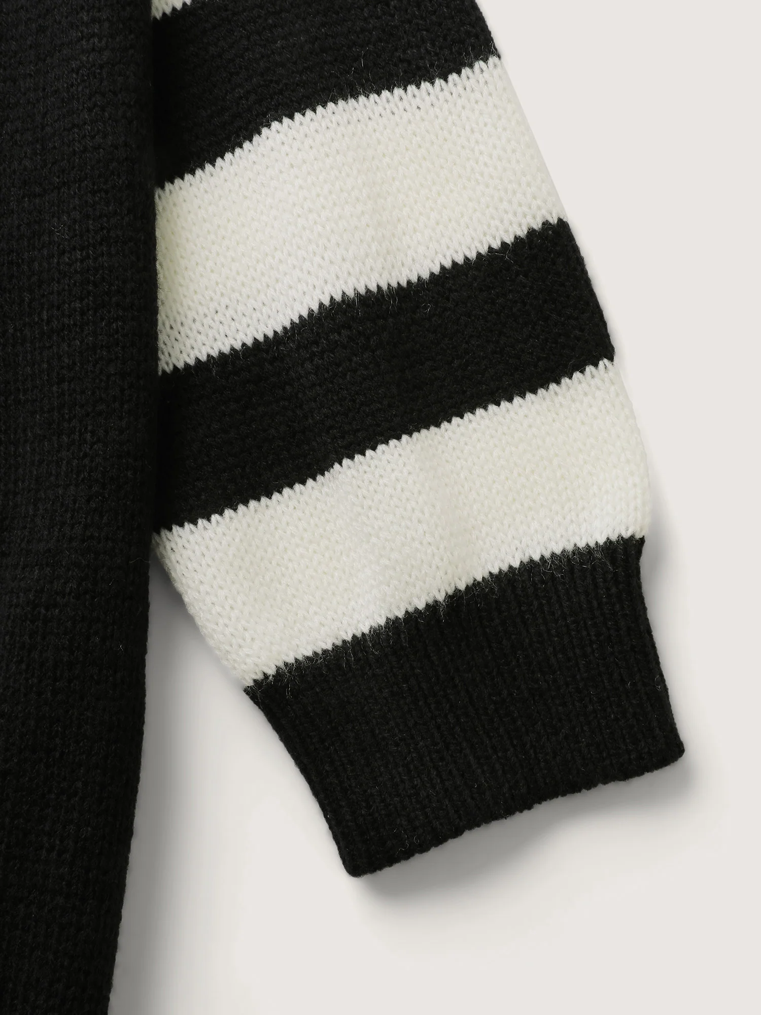 Hey Ghost Raglan Stripe Sleeve Pullover - Image 6