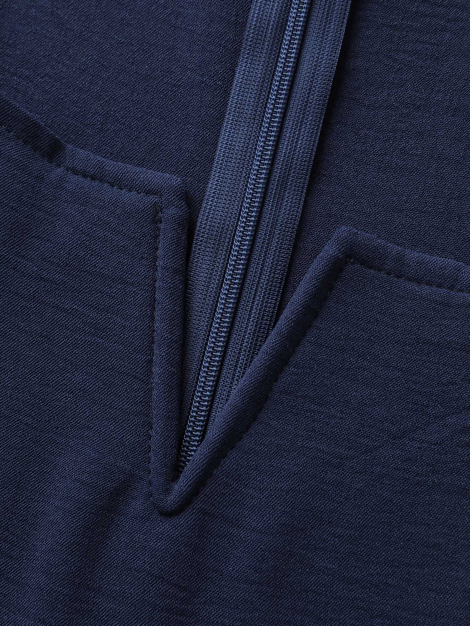 Hidden Zipper Pockets Wide-Leg Jumpsuit - Image 5