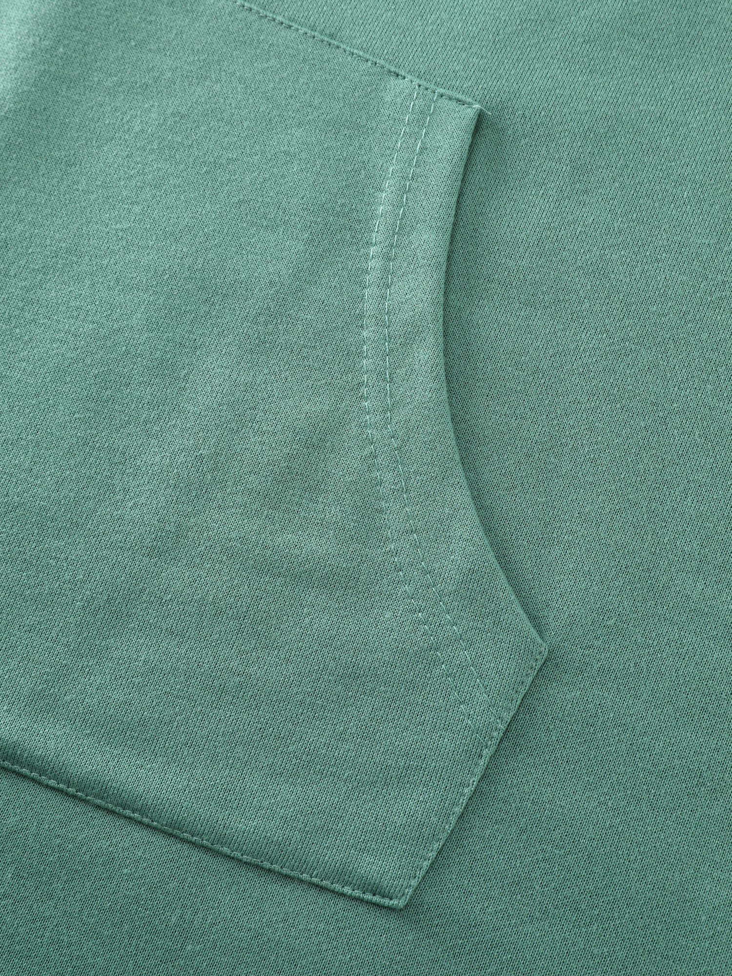 High Low Hem Drop Shoulder Solid Hoodie - Image 8