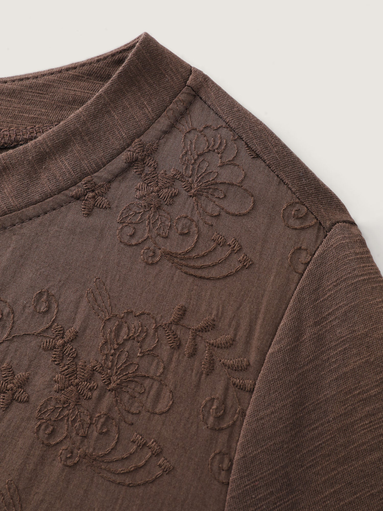 High-Low Hem Pleated Knit Top - Image 5