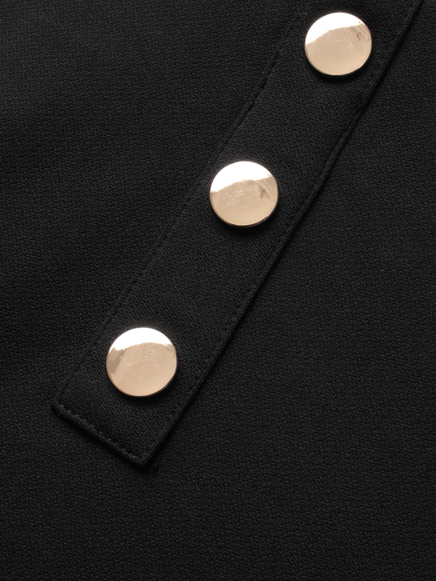 High Rise Button Detail Stretchy Pants - Image 6