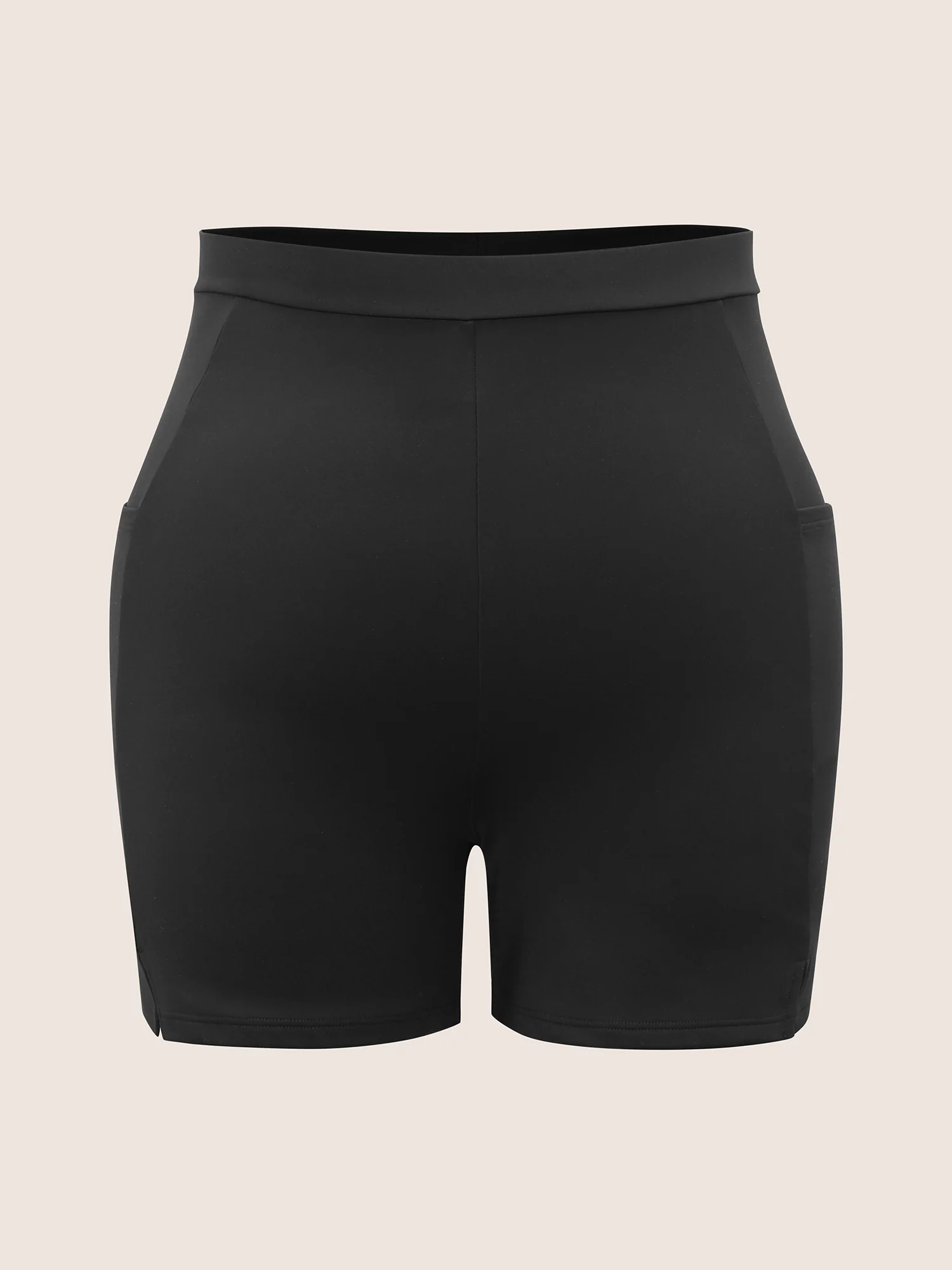 High Rise Pocket Split Side Swim Shorts - Image 8