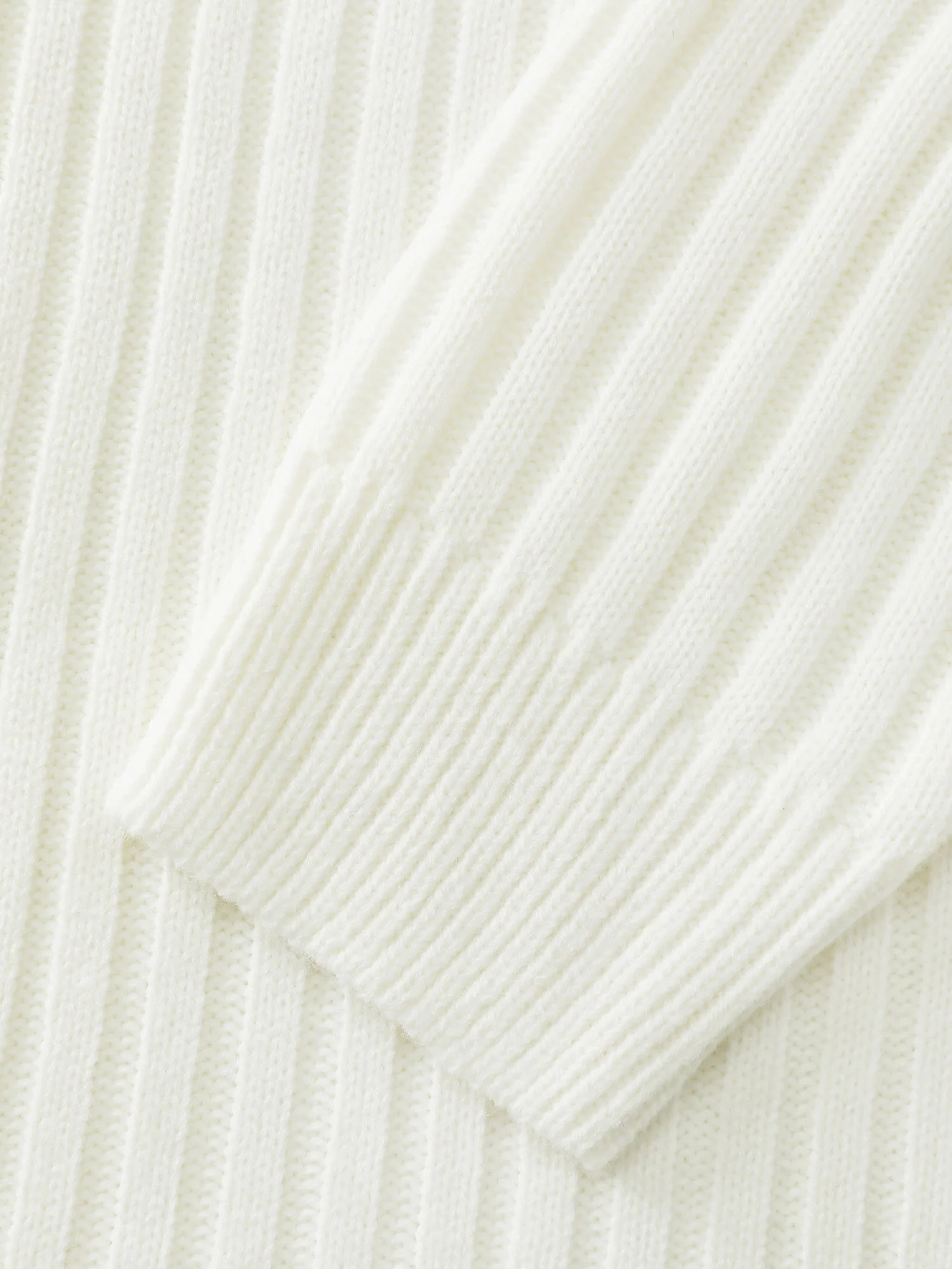 High Turtleneck Textured Sweater Dress - Image 6