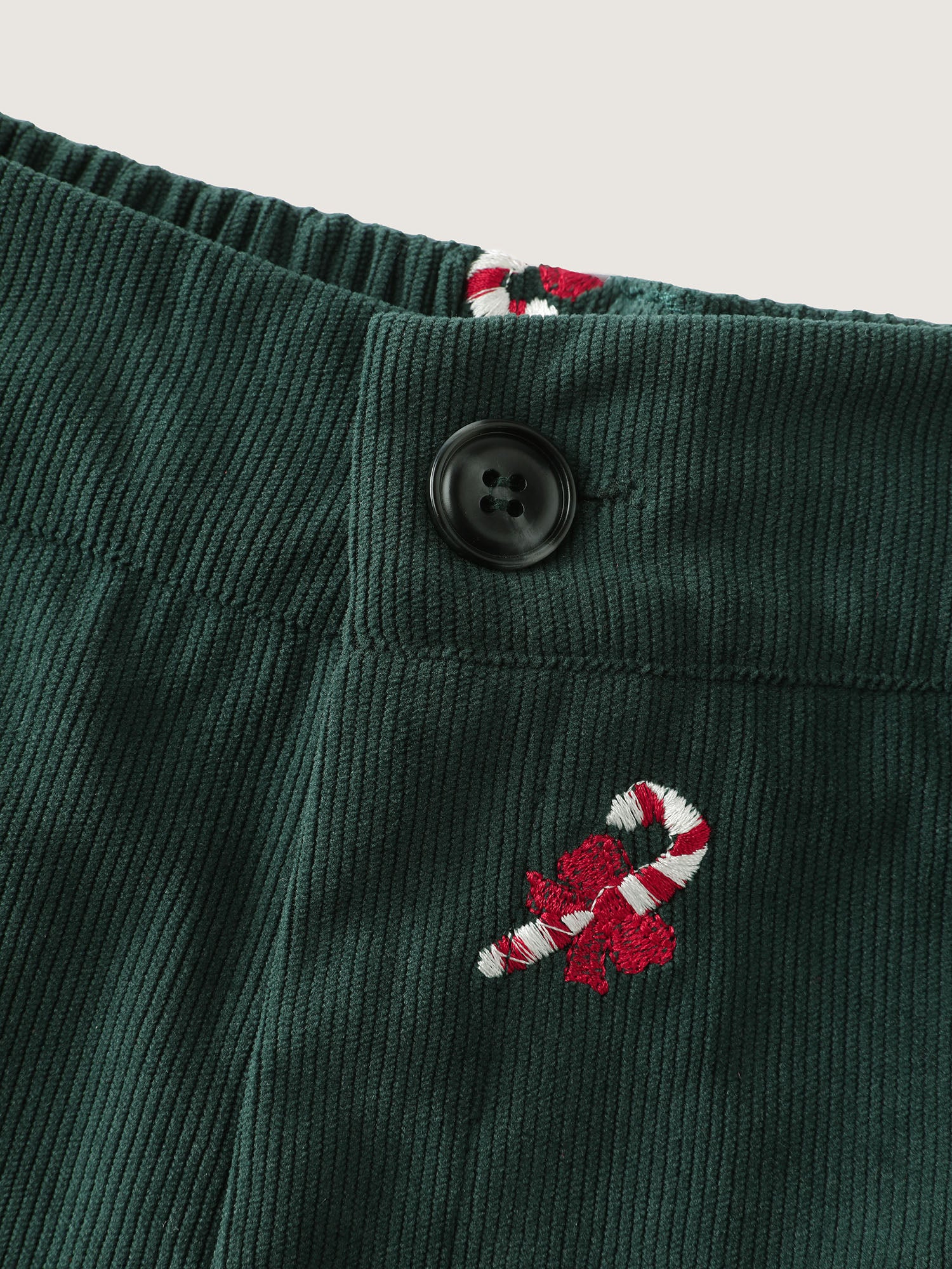 Holiday Candy Embroidery Pants - Image 6