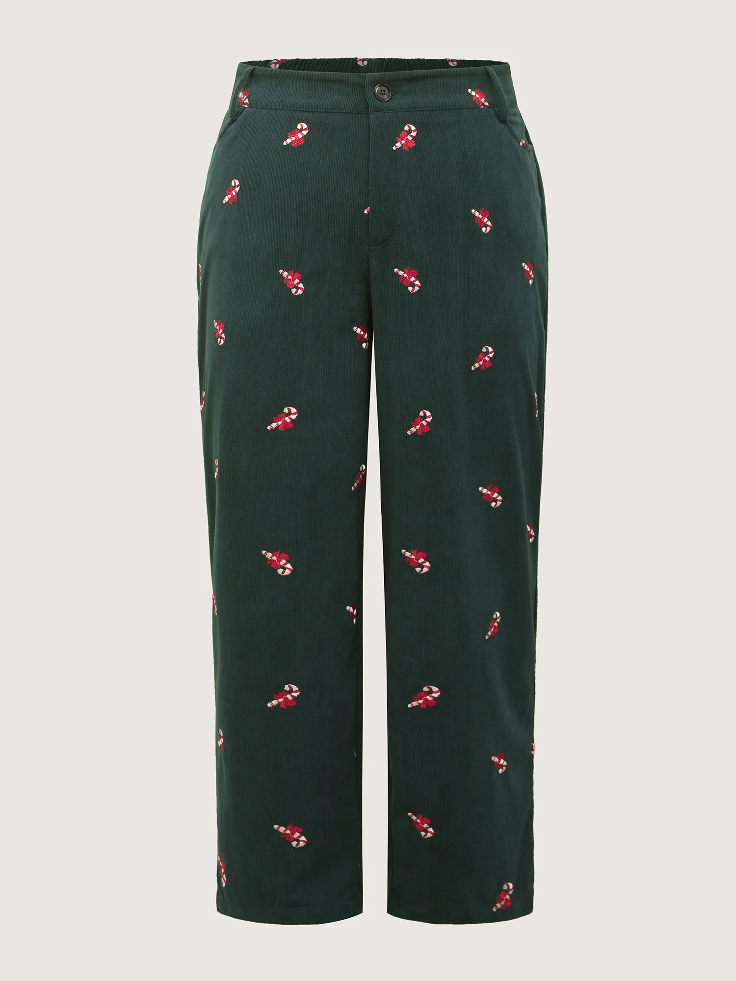 Holiday Candy Embroidery Pants - Image 8