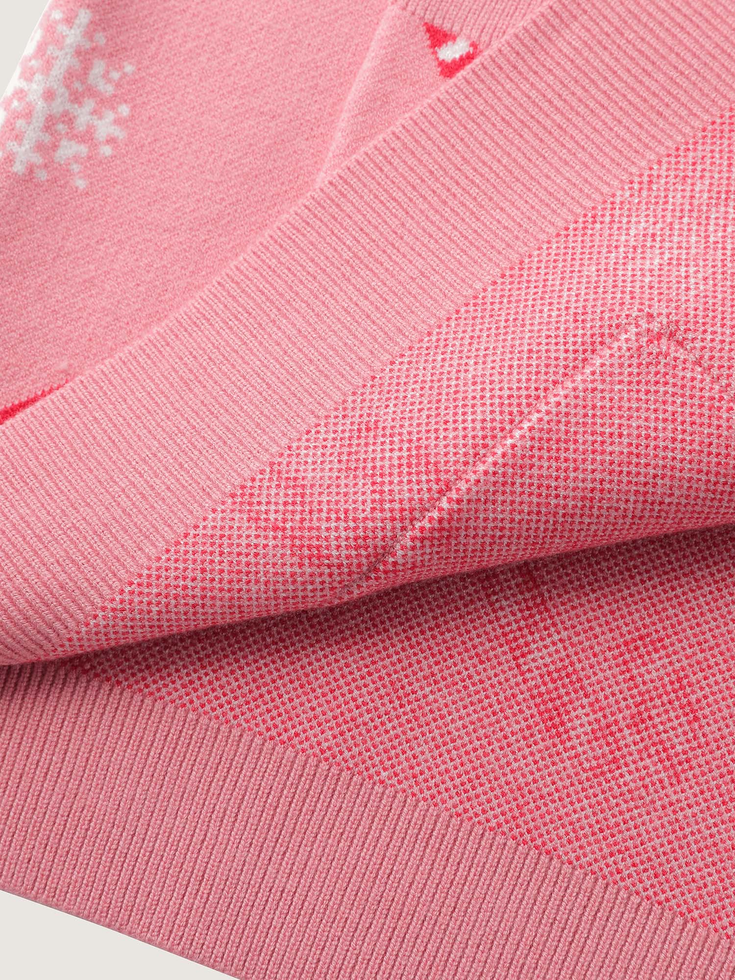 Holiday Candy Patch Pockets Knit Cardigan - Image 7