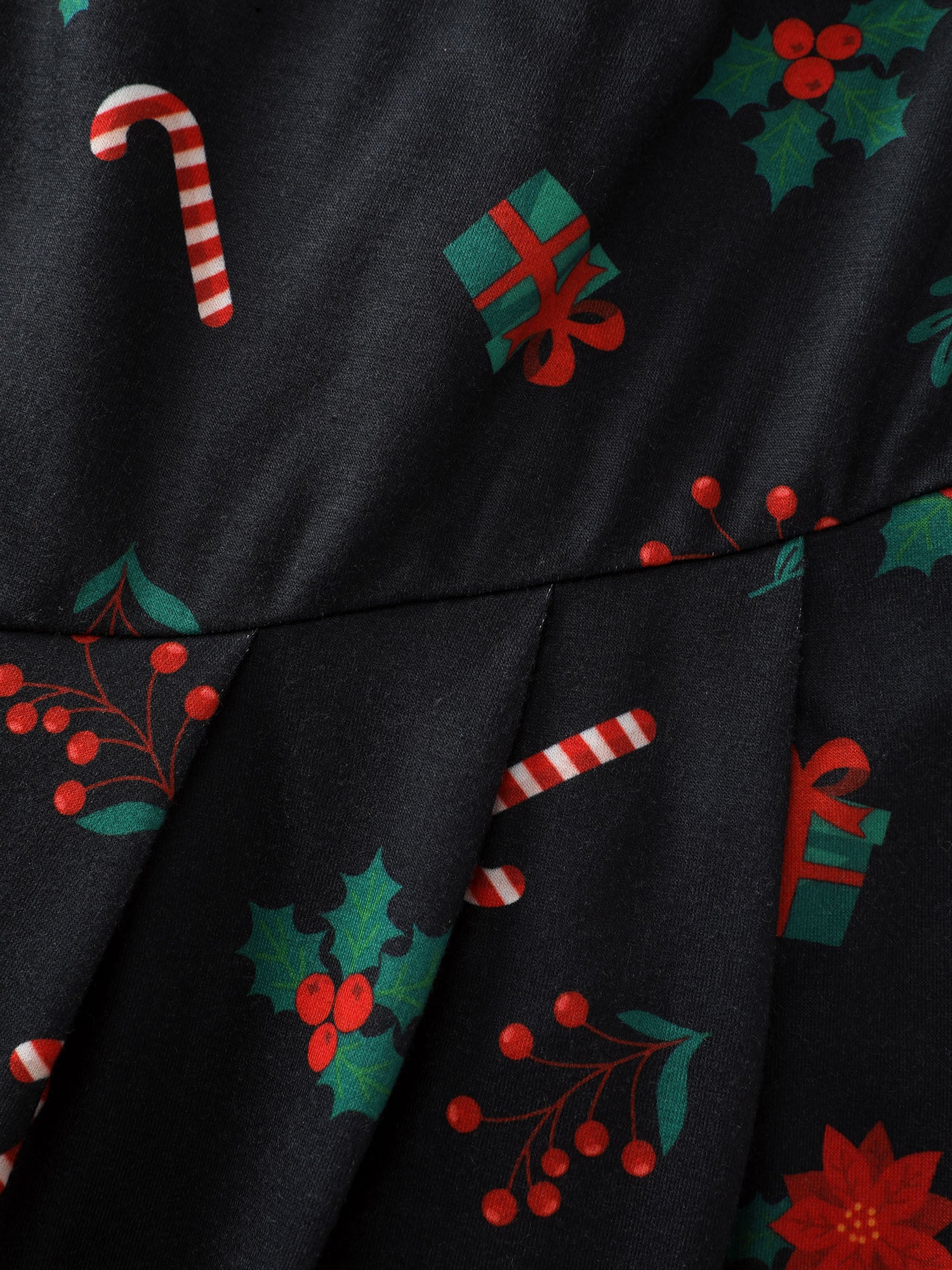 Holiday Candy Stretchy Overall Jumpsuit - Image 6