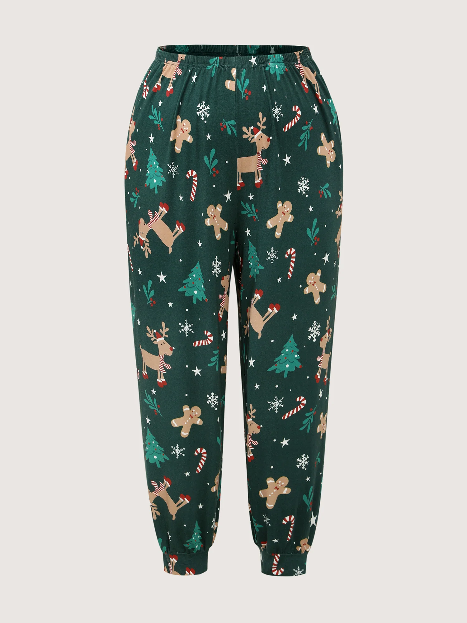 Holiday Cozy Print Pockets Loungewear Set - Image 9