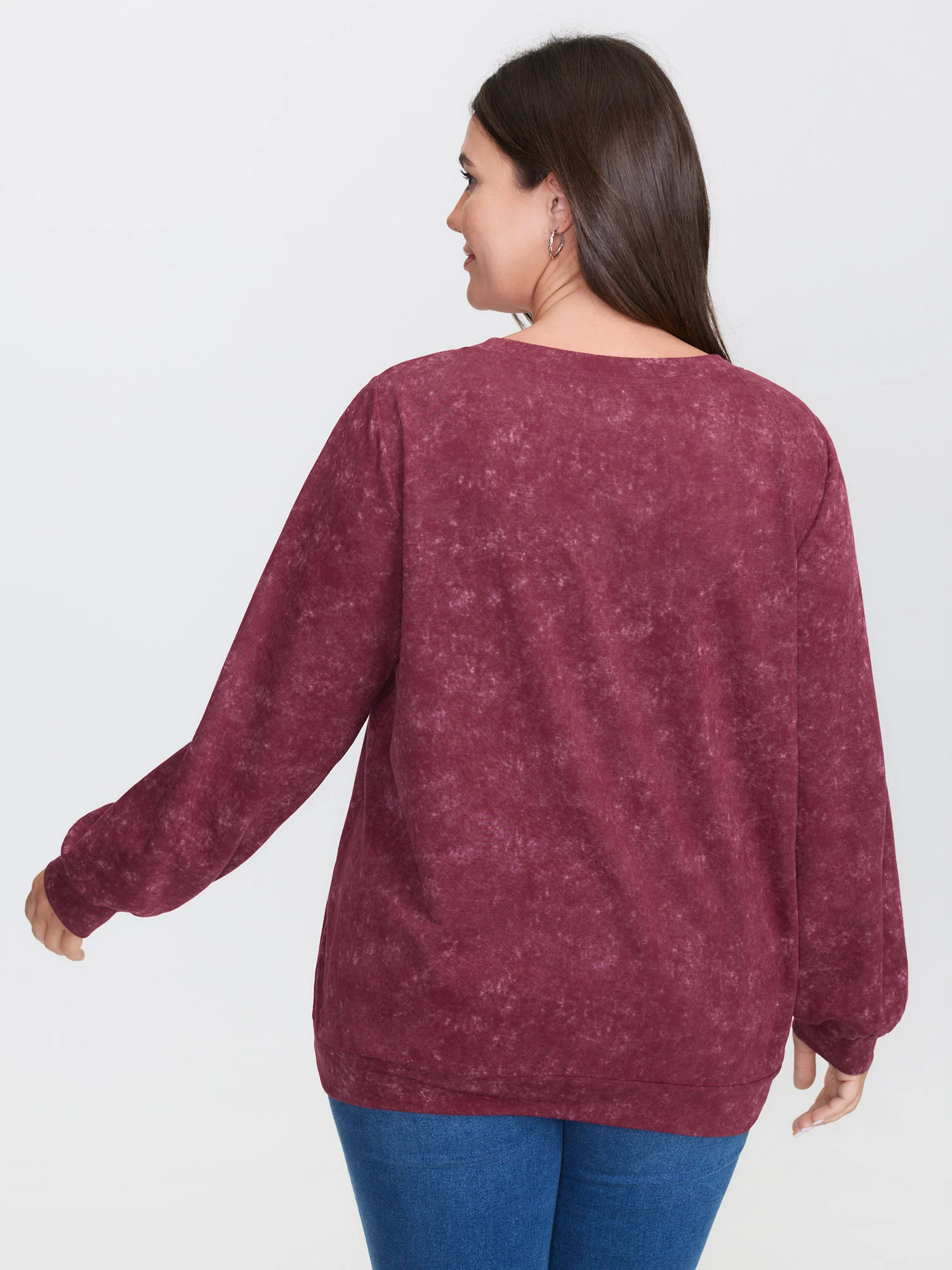 Holiday Cozy Print Sweatshirt - Image 11