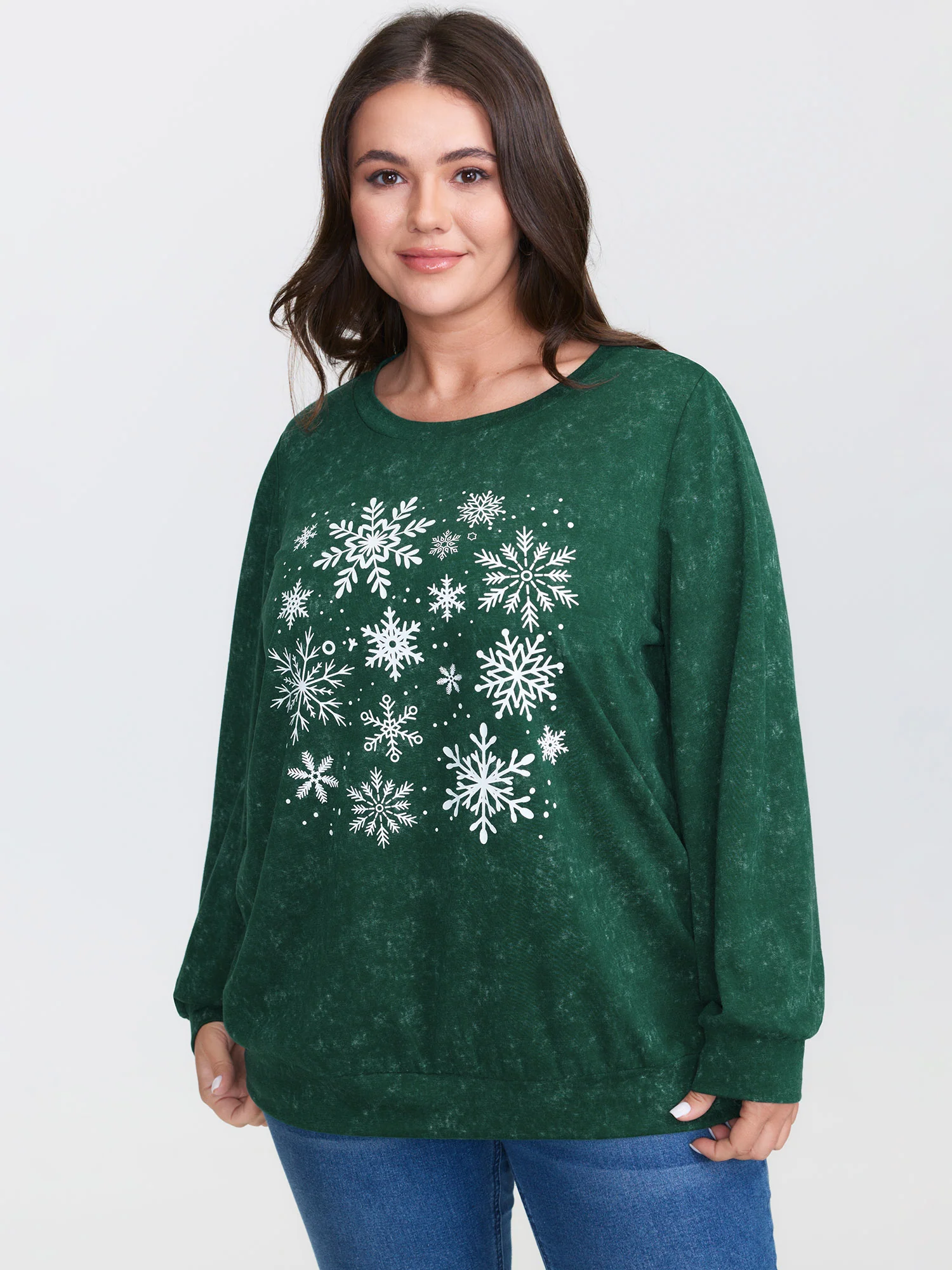 Holiday Cozy Print Sweatshirt - Image 14