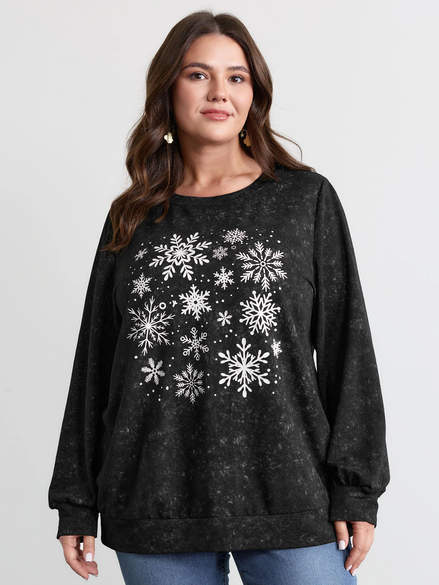 Holiday Cozy Print Sweatshirt - Image 2
