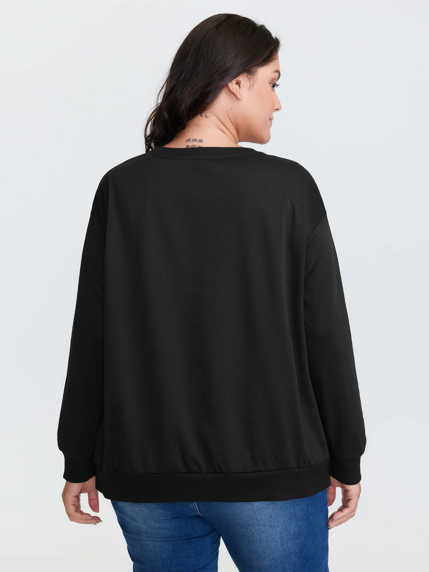 Holiday Gifts Embroidered Heather Sweatshirt - Image 15