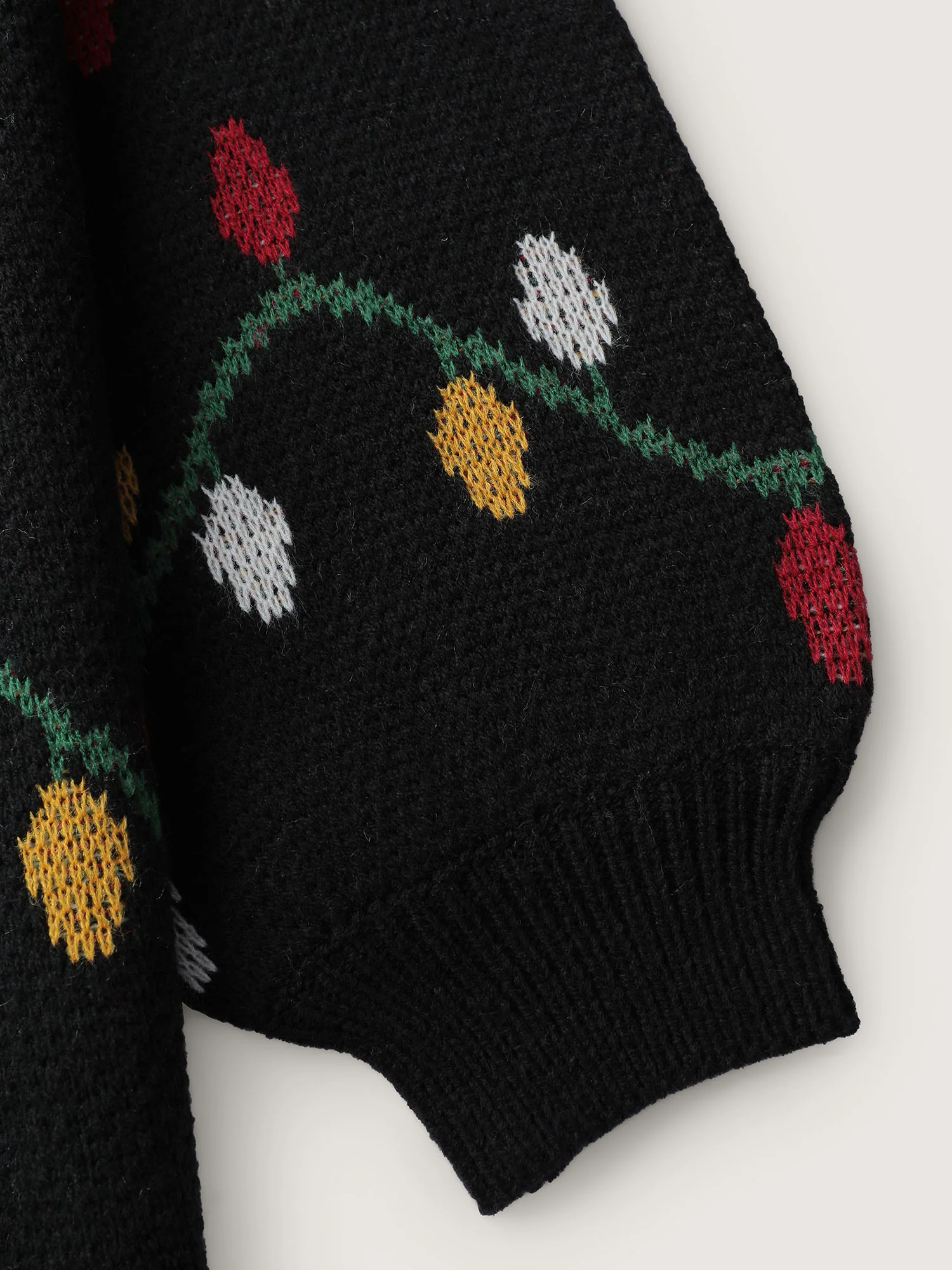 Holiday Lights Micro Lantern Sleeve Pullover - Image 7