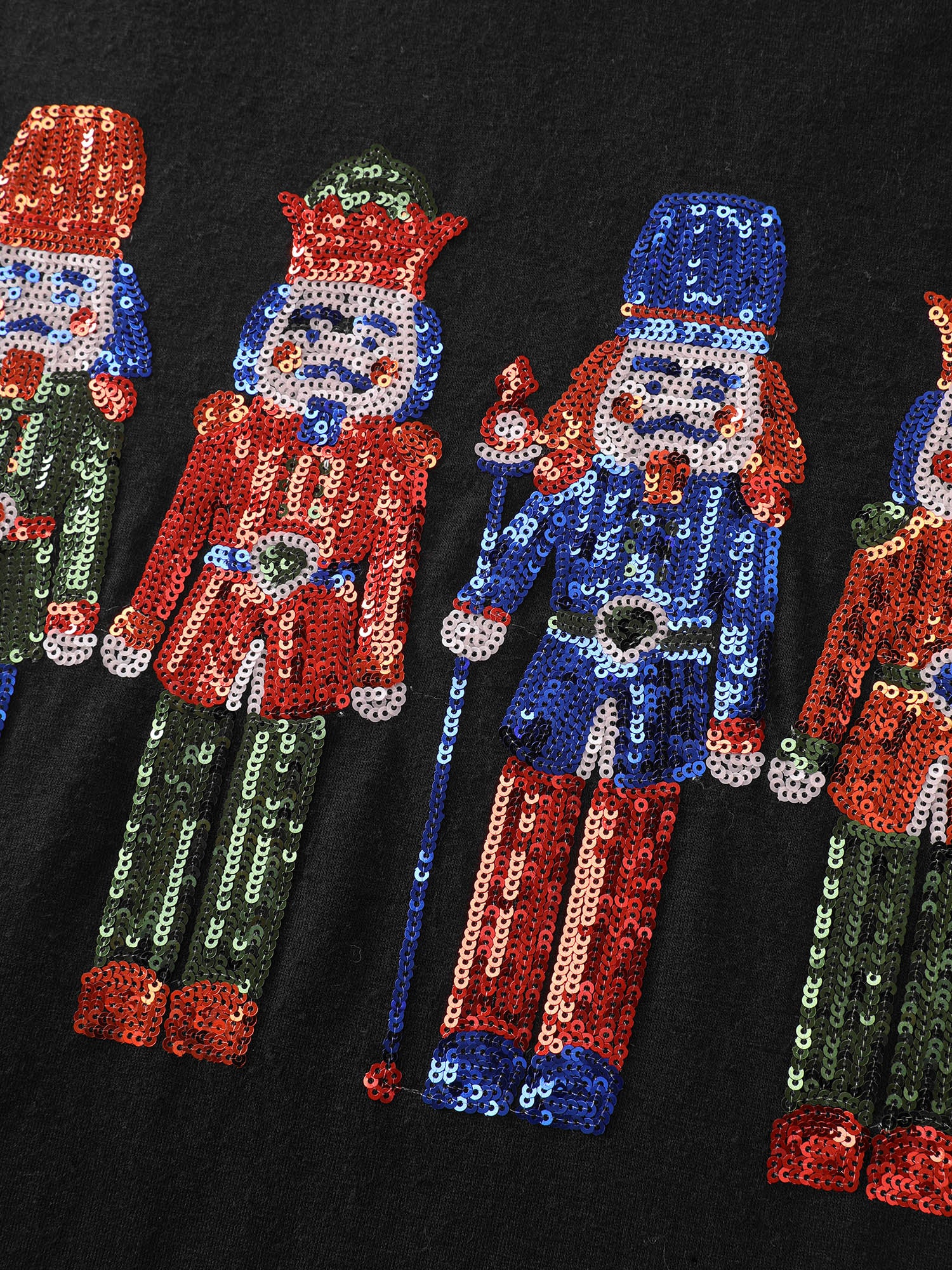 Holiday Nutcracker Supersoft Embroidered T-Shirt - Image 5