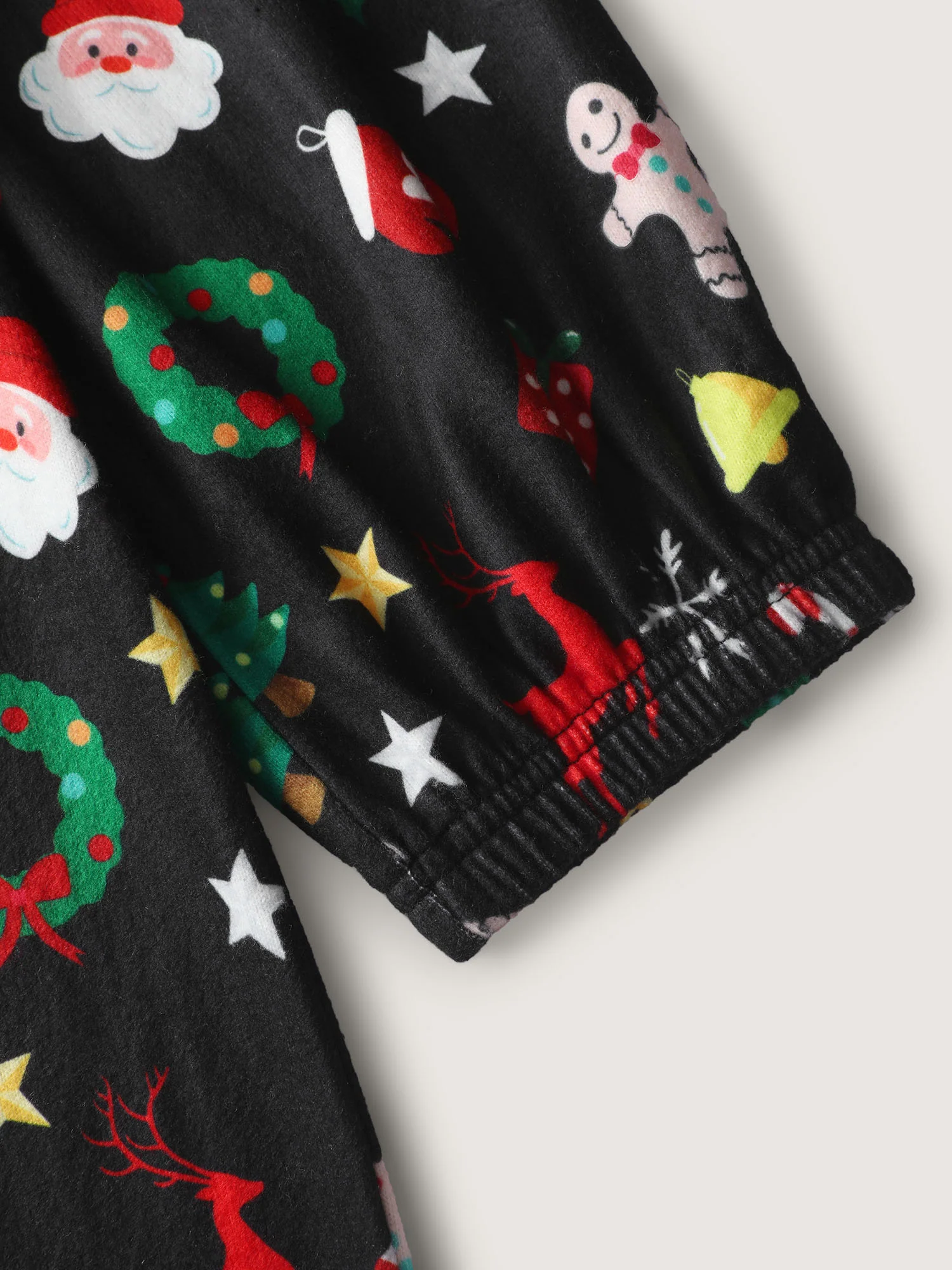 Holiday Spirit Pockets Hooded Pajama Onesie - Image 6