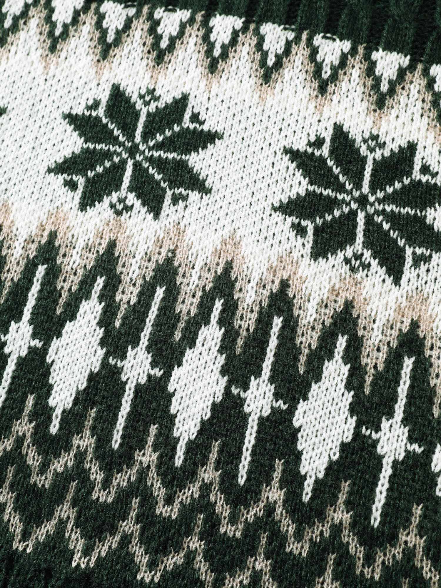 Holiday Textured Turtleneck Sweater Dress - Image 6
