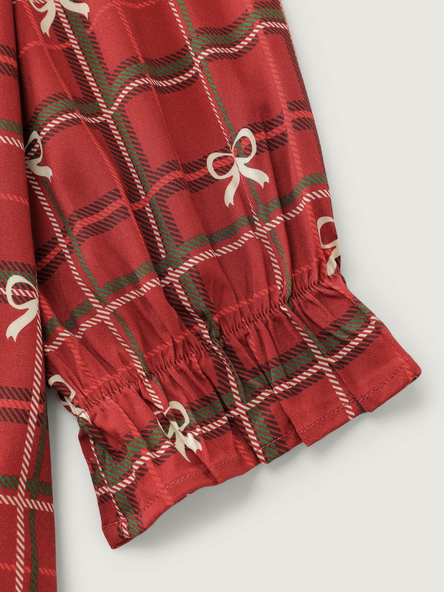 Holidays Unwrapped Neck-Tie Blouse - Image 6