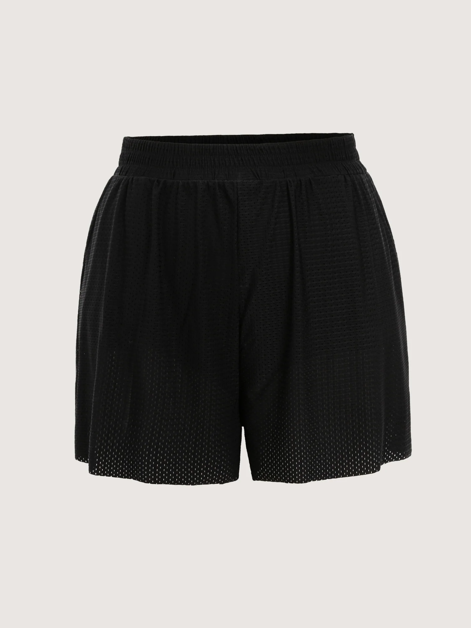 Hollow-Out Textured Pleated Swim Bottoms - Image 6