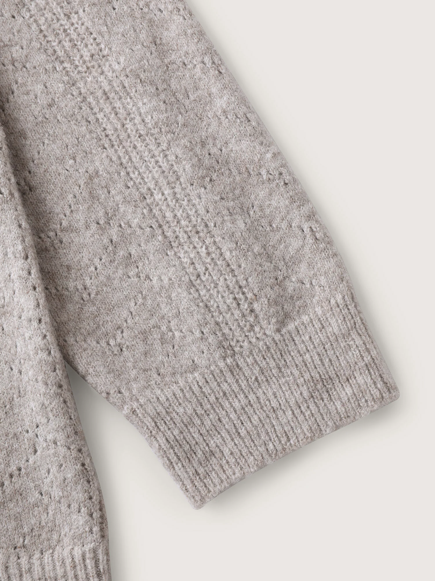 Hooded Zipper-Front Knit Cardigan - Image 7