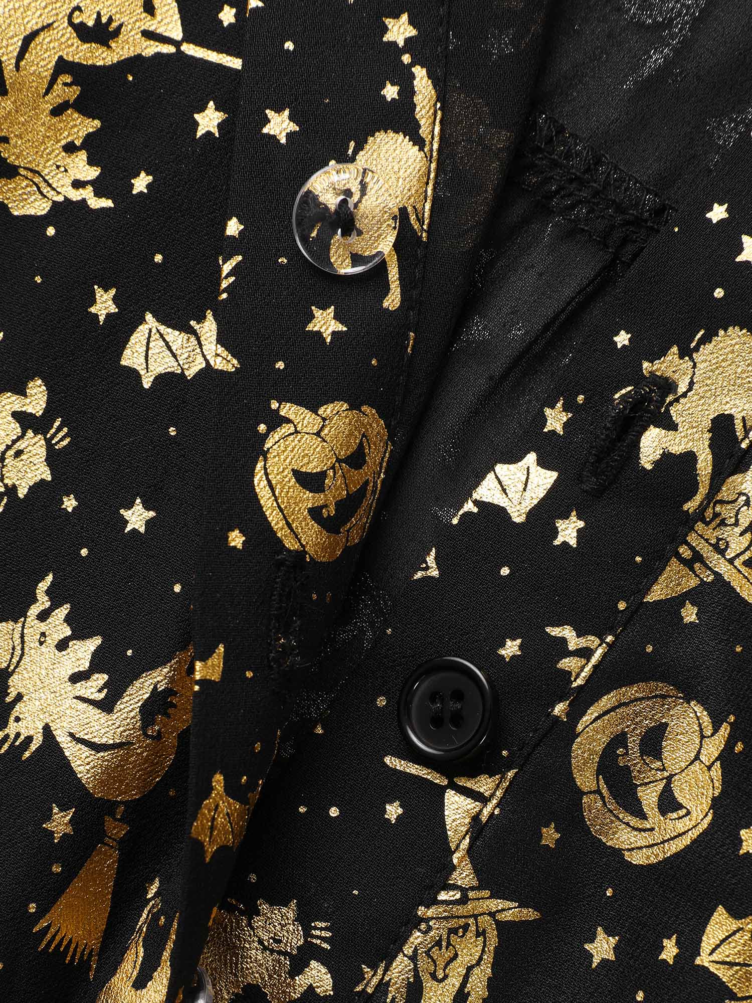 Hot Stamped Golden Gleam Shirt - Image 5