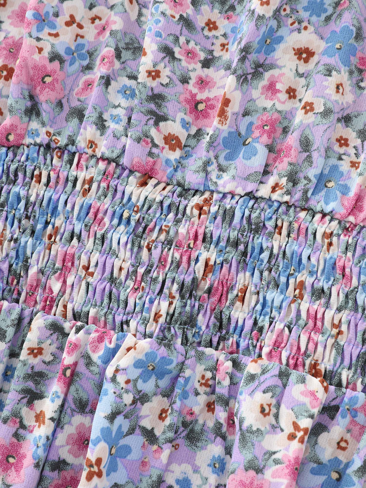 In Bloom Cinched-Waist Midi Dress - Image 6